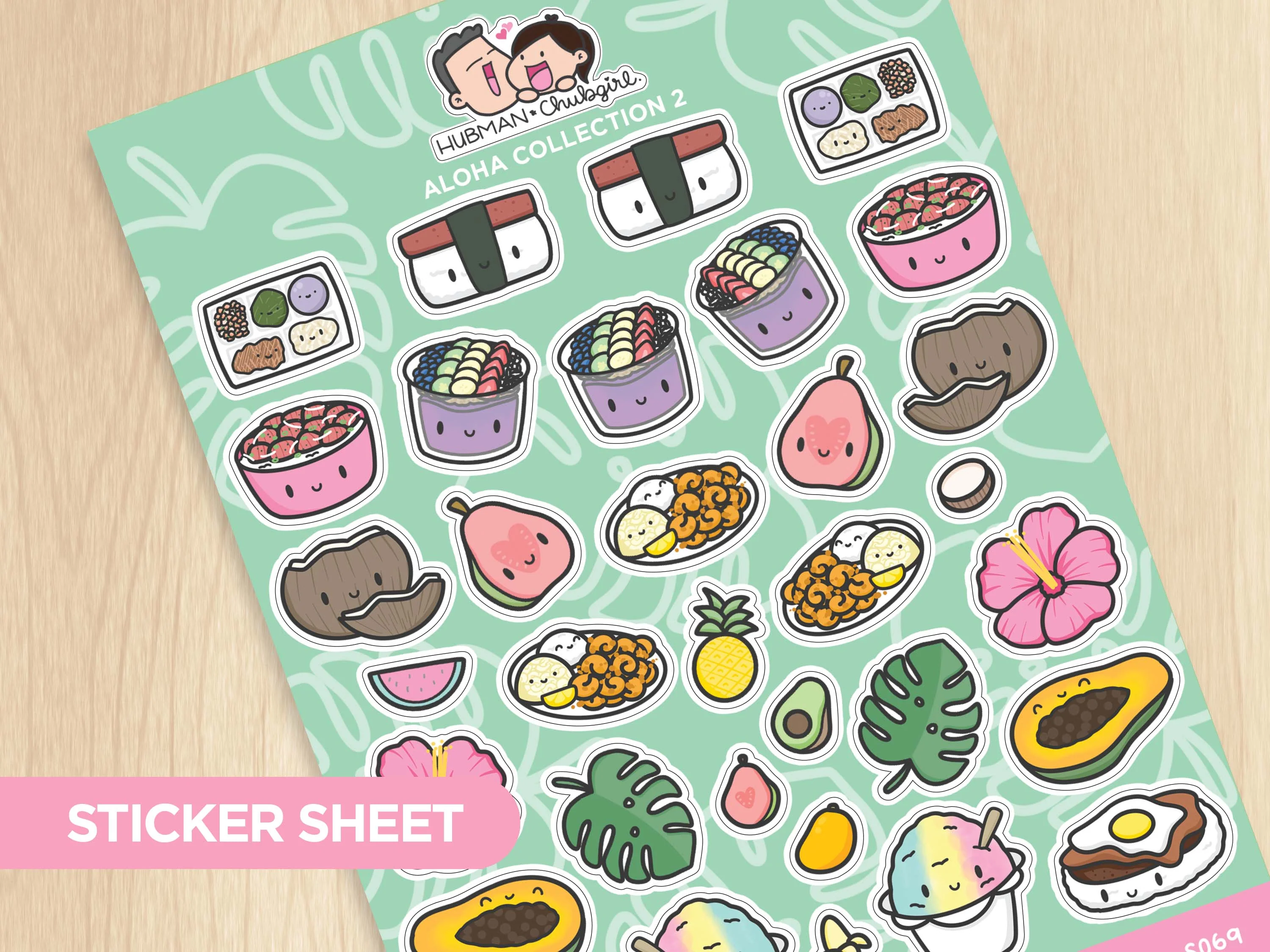 Aloha Hawaii Sticker Set - Image 3