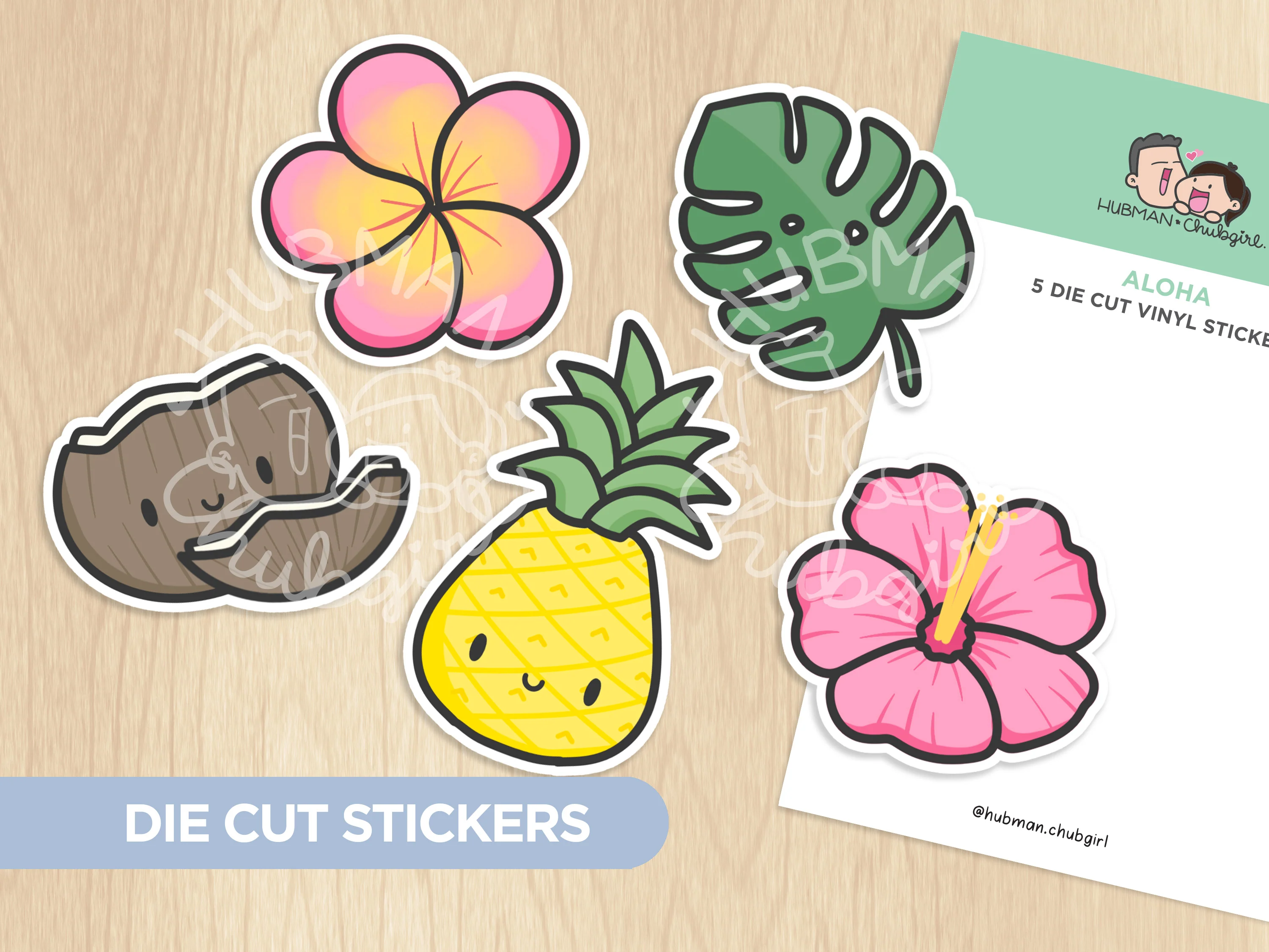 Aloha Hawaii Sticker Set - Image 9