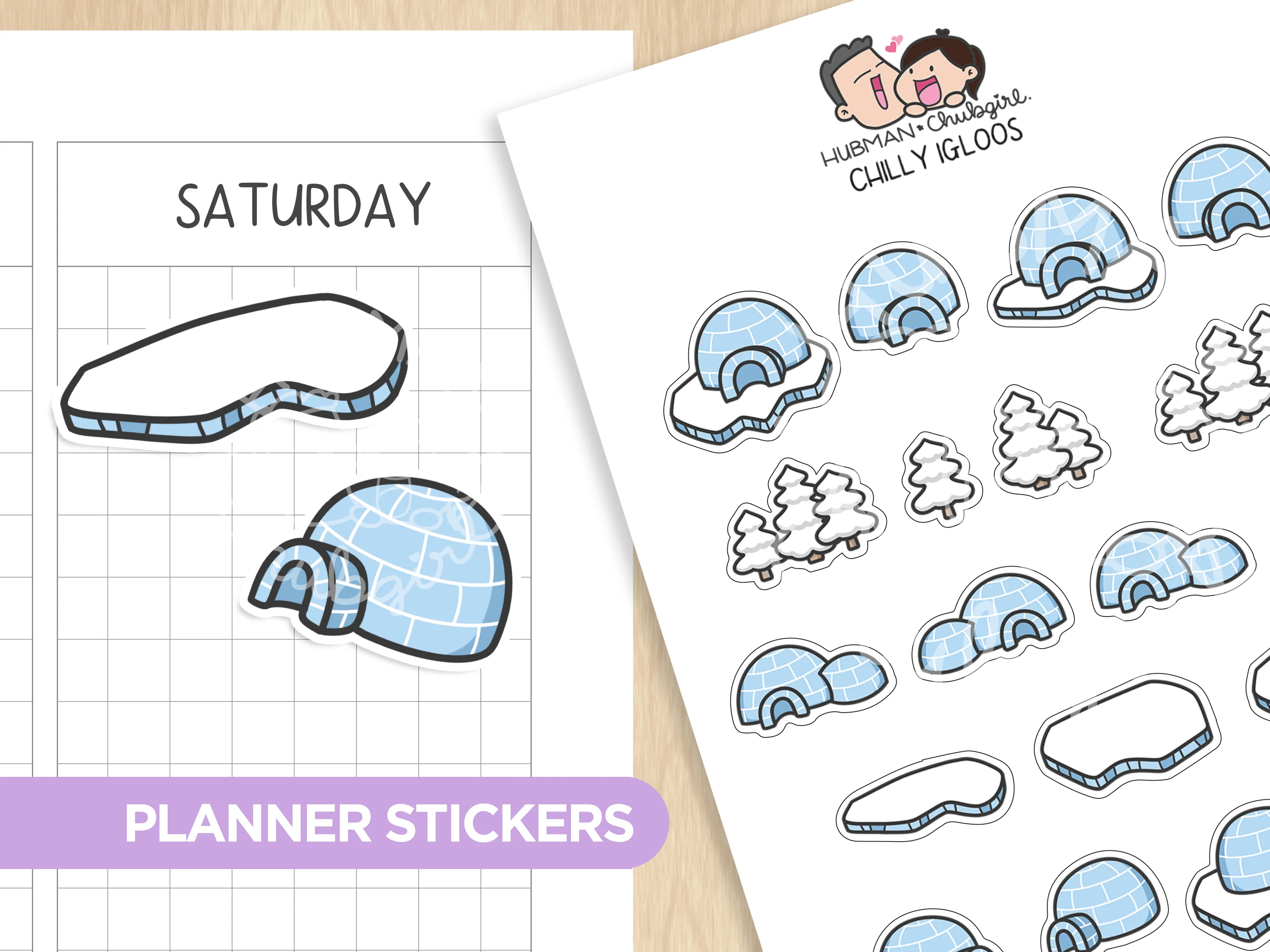 Arctic Winter Sticker Set - Image 10
