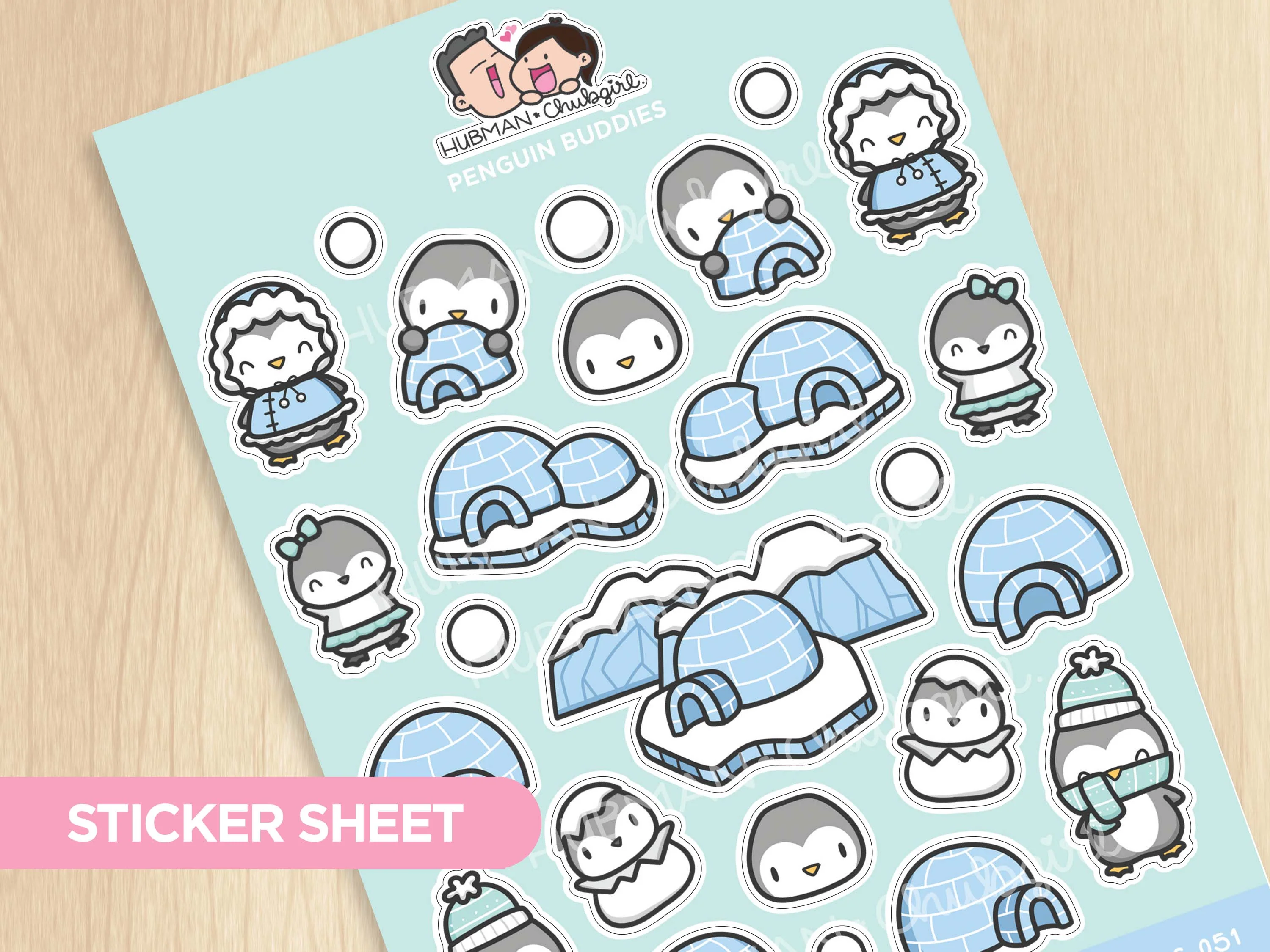 Arctic Winter Sticker Set - Image 4