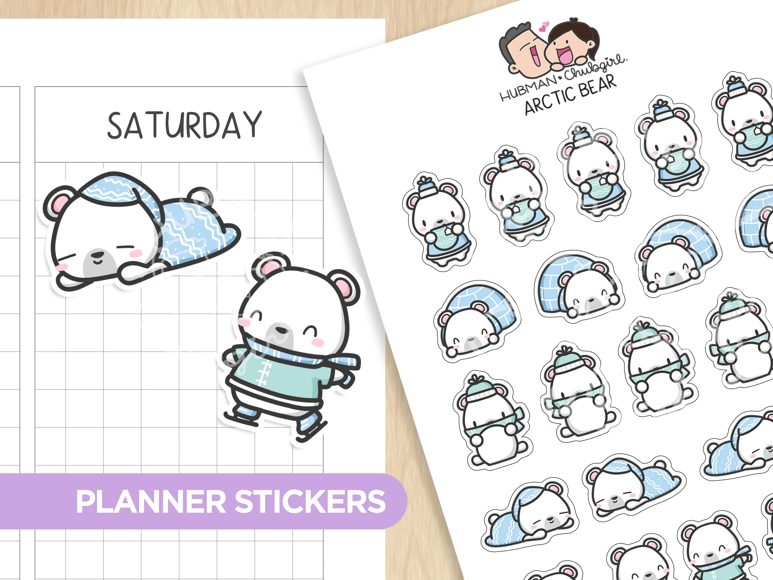 Arctic Winter Sticker Set - Image 6