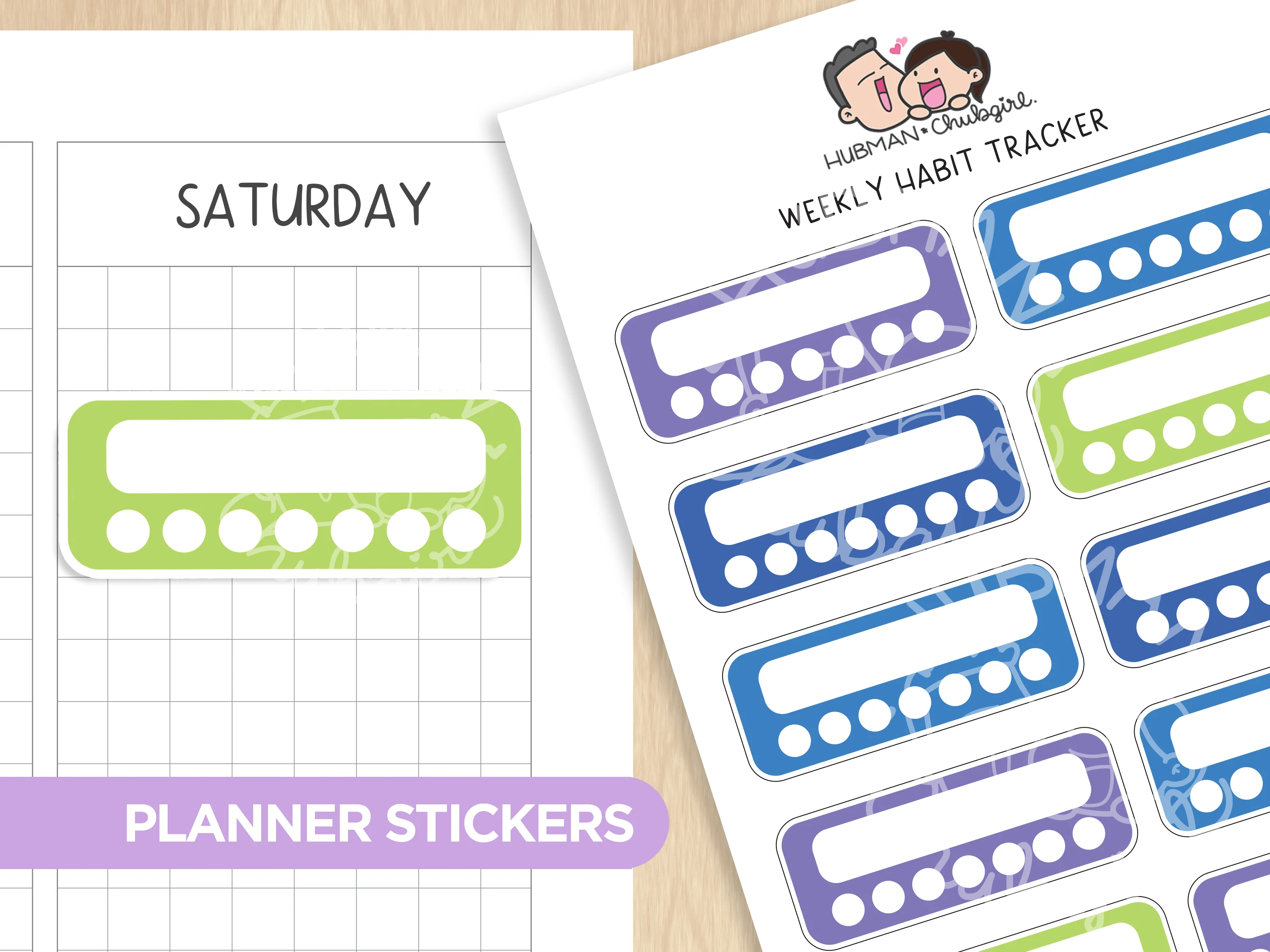 Blast Off Journaling Extras Sticker Set - Image 5