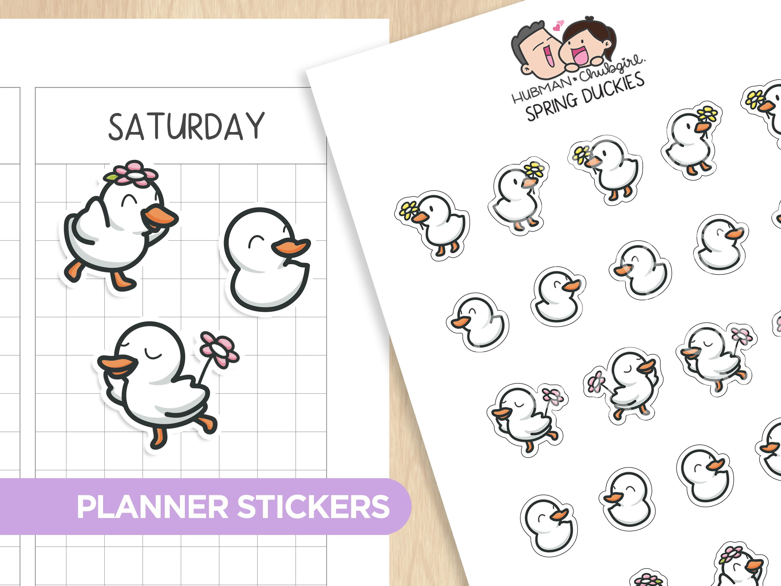 Capy Spring Sticker Set - Image 8