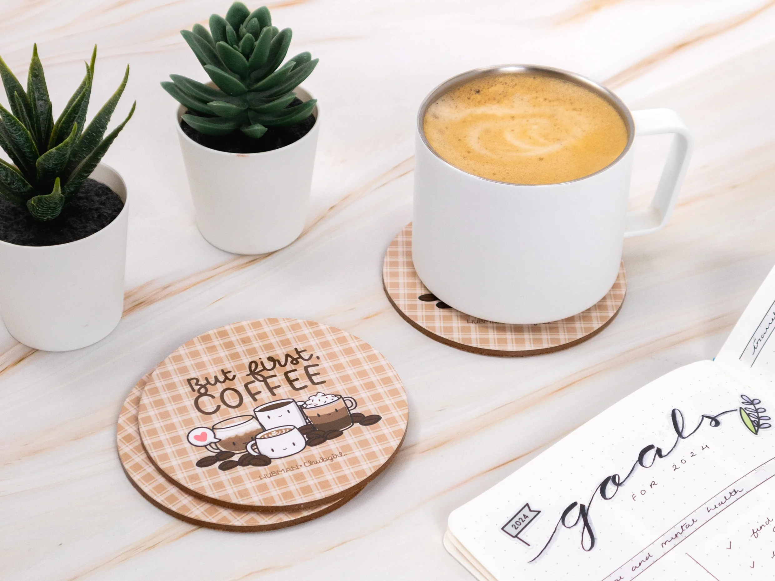 Coffee Lovers Coasters (Set of 2) - Image 3
