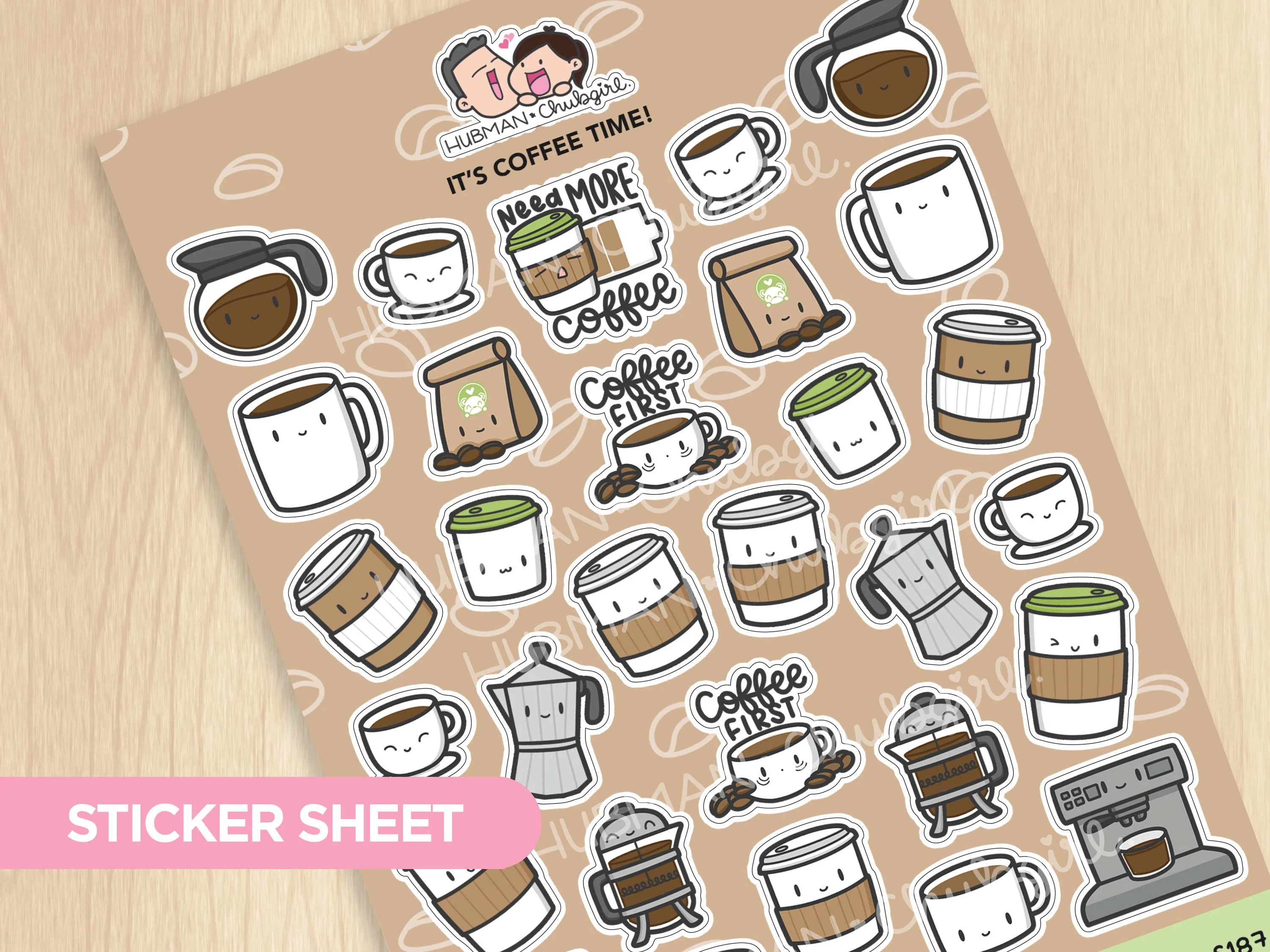 Coffee Lovers Sticker Set - Image 4