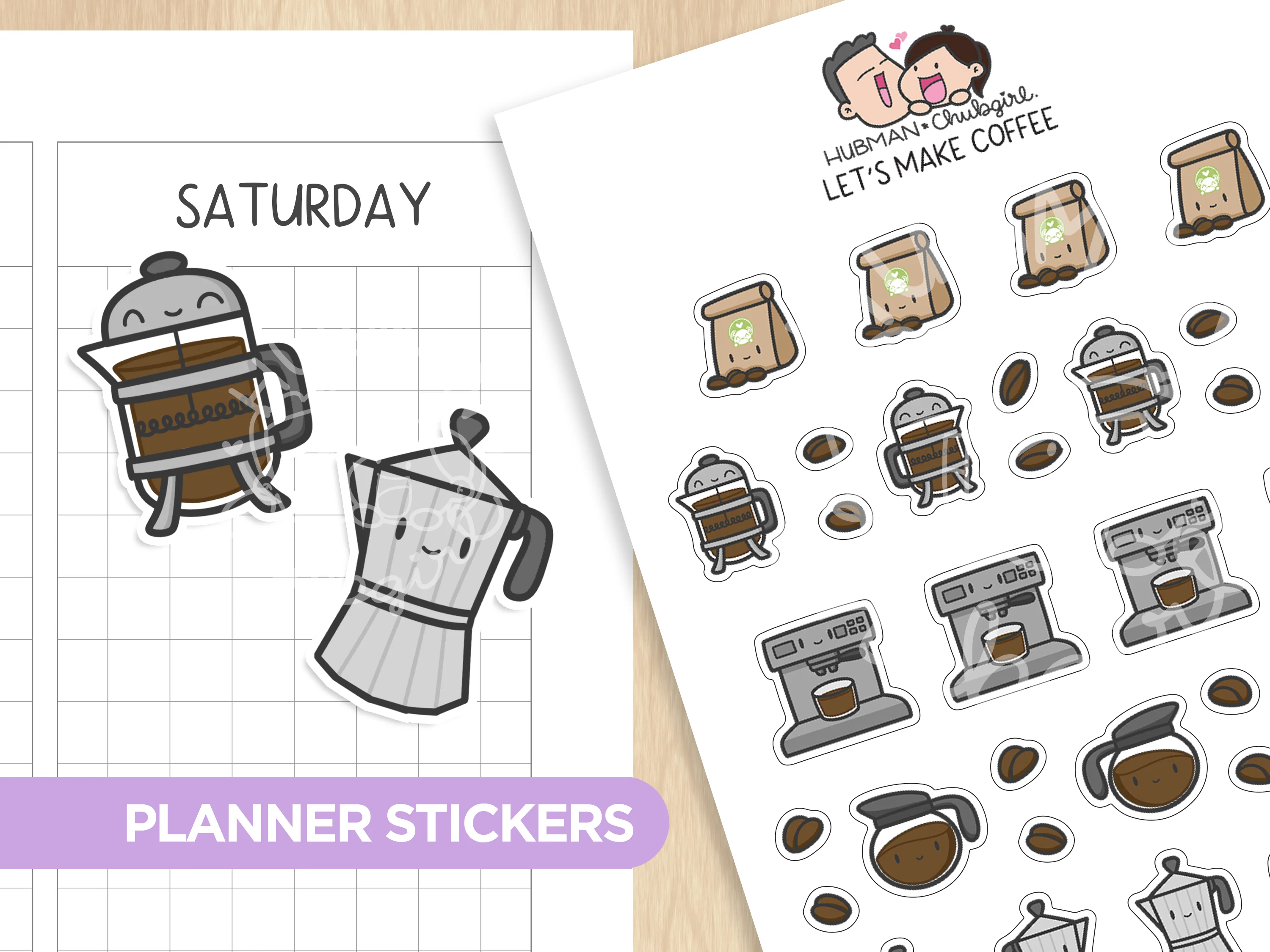 Coffee Lovers Sticker Set - Image 7