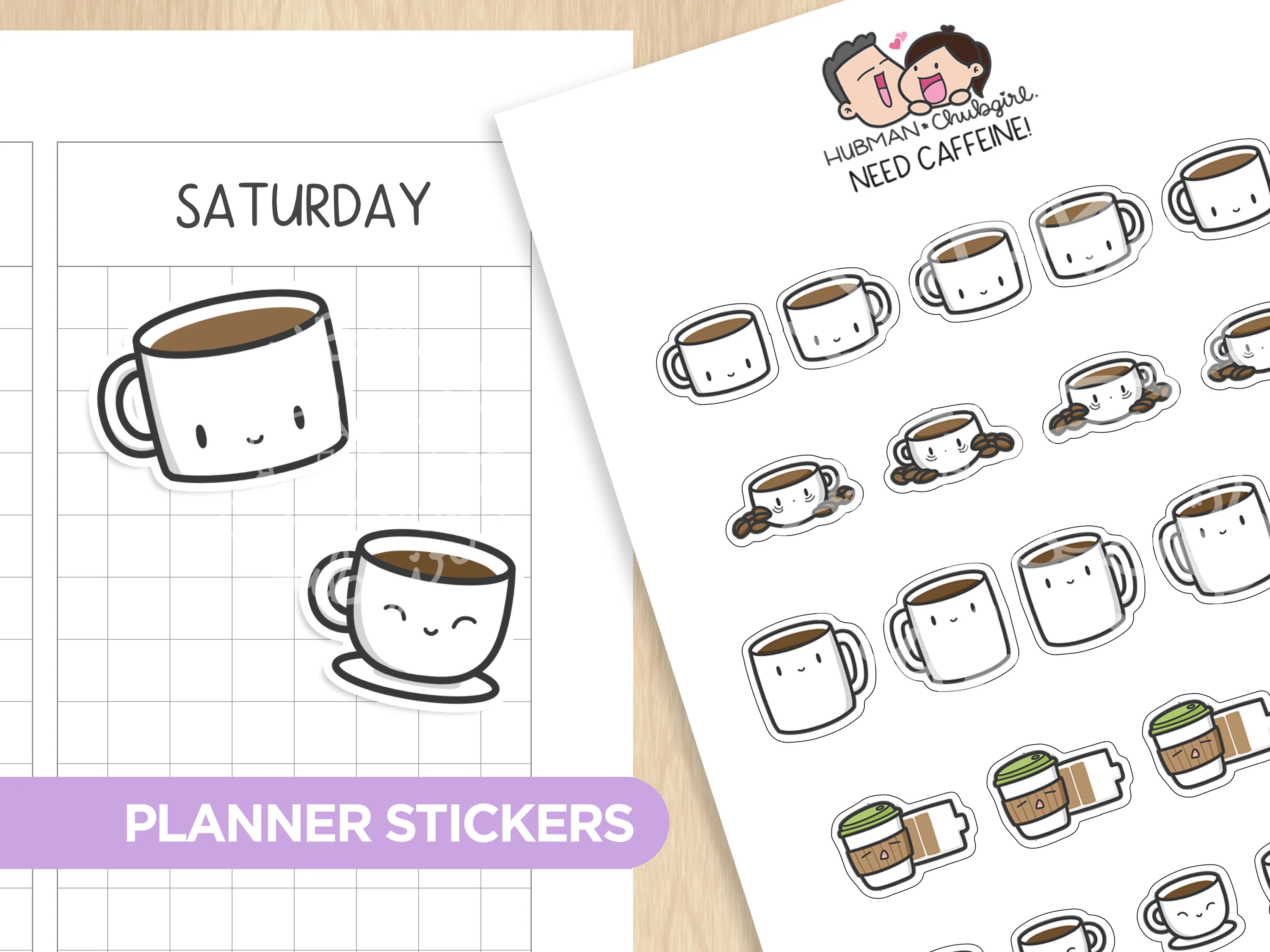 Coffee Lovers Sticker Set - Image 9
