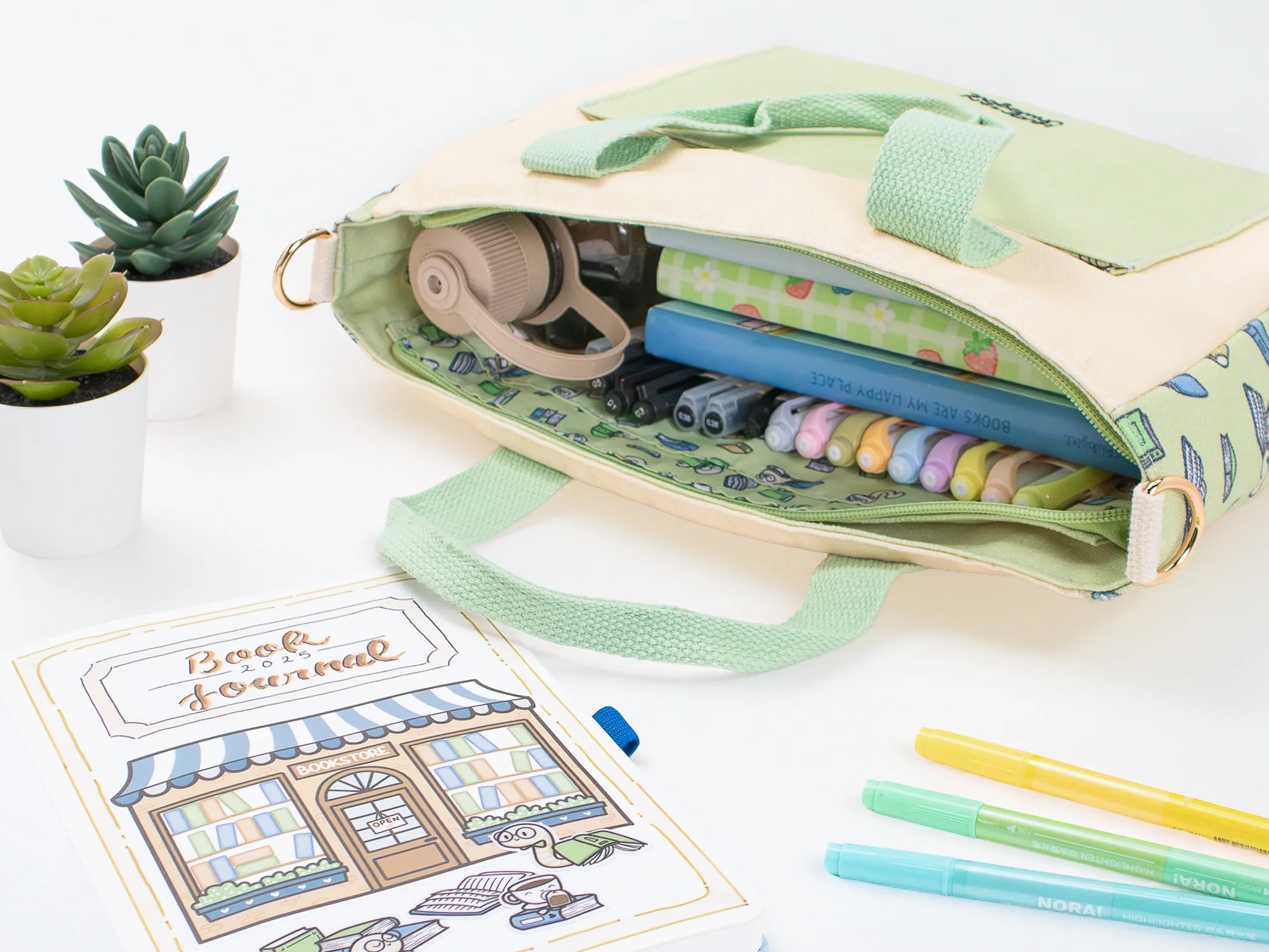 Cozy Bookworm Journal buddy - Image 4