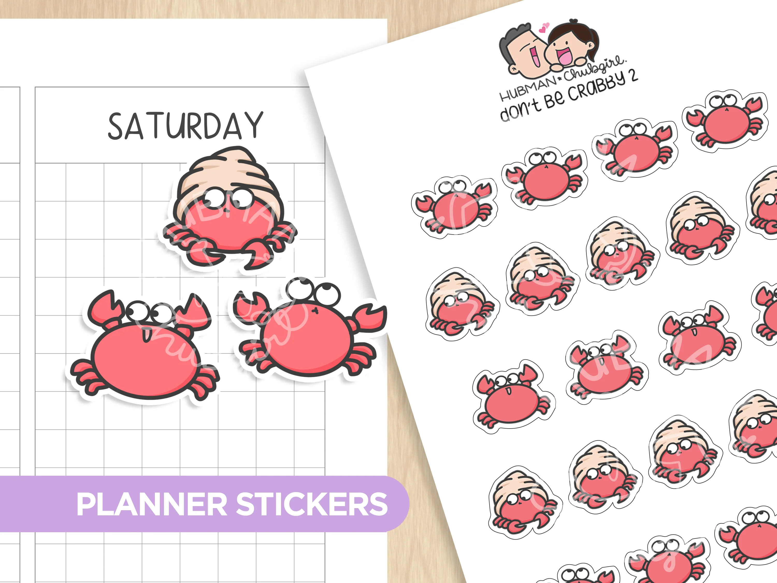 Crabby Sticker Set - Image 4