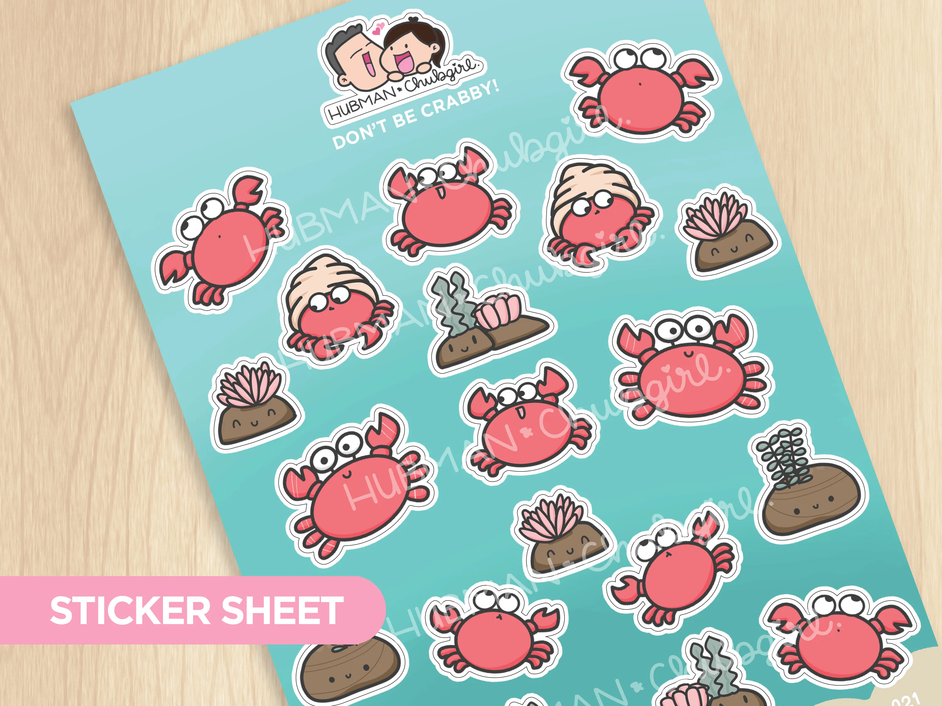 Crabby Sticker Set - Image 5