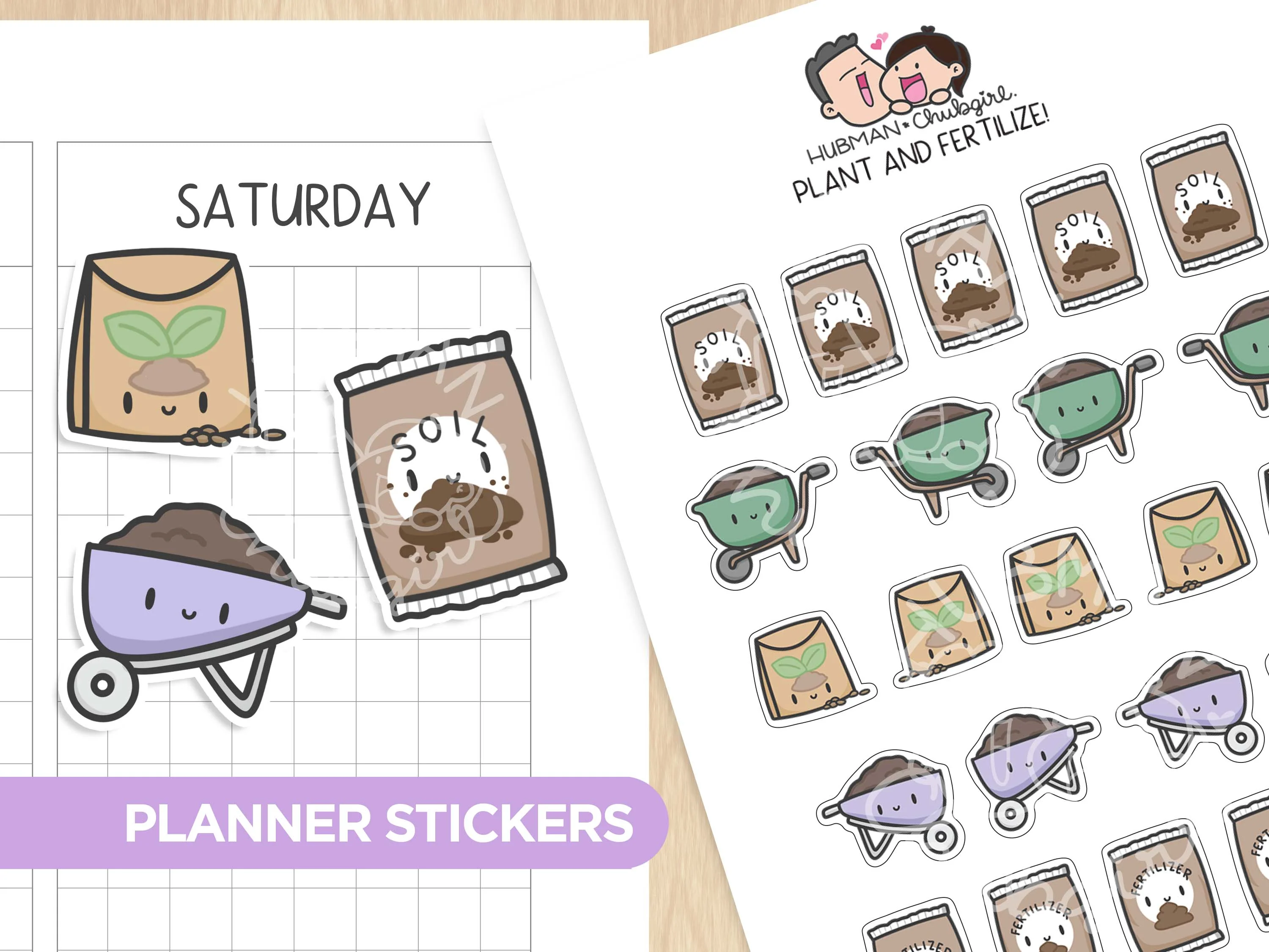 Gardening Sticker Set - Image 6