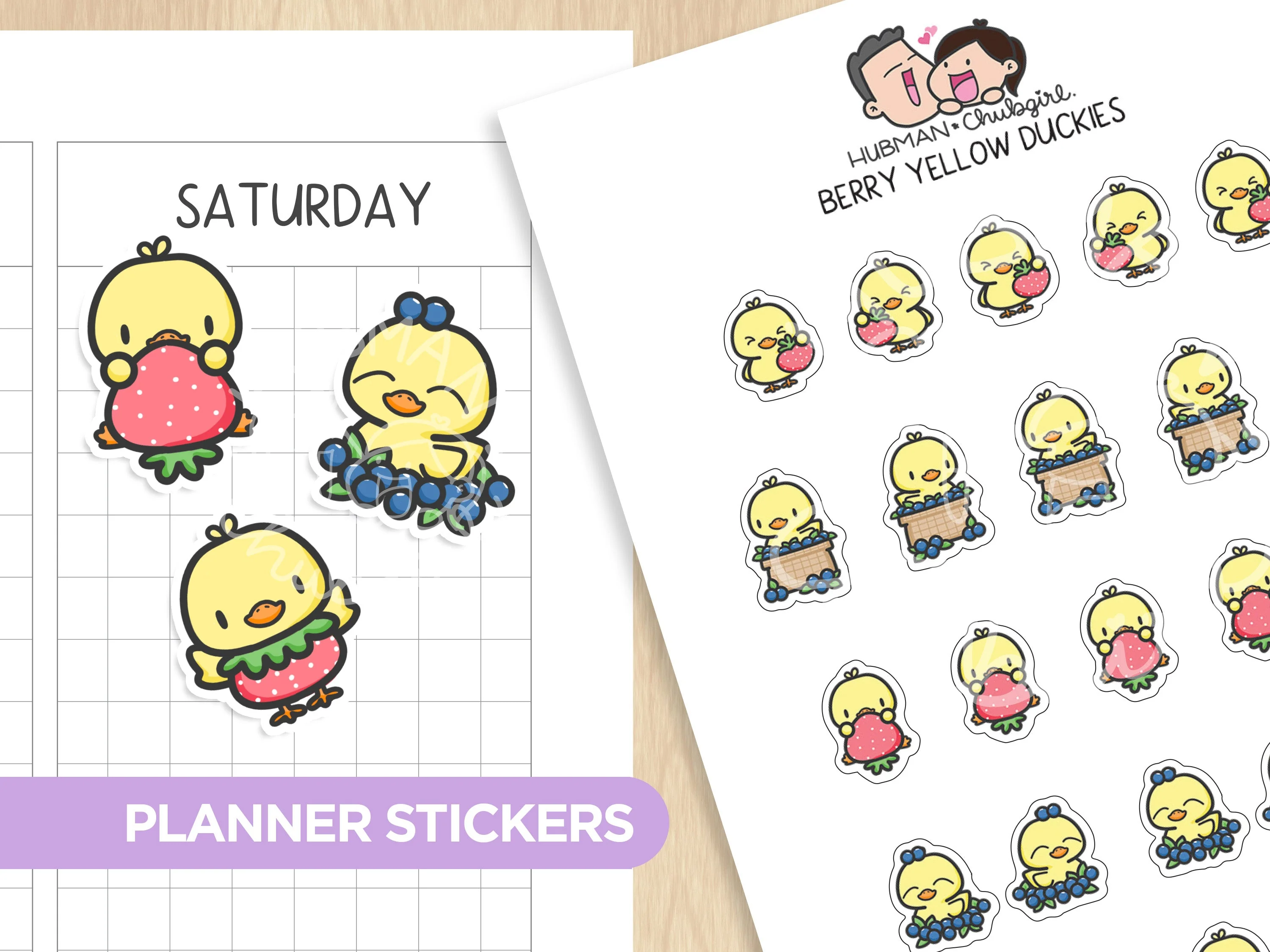 Lucky Duckies Sticker Set - Image 6