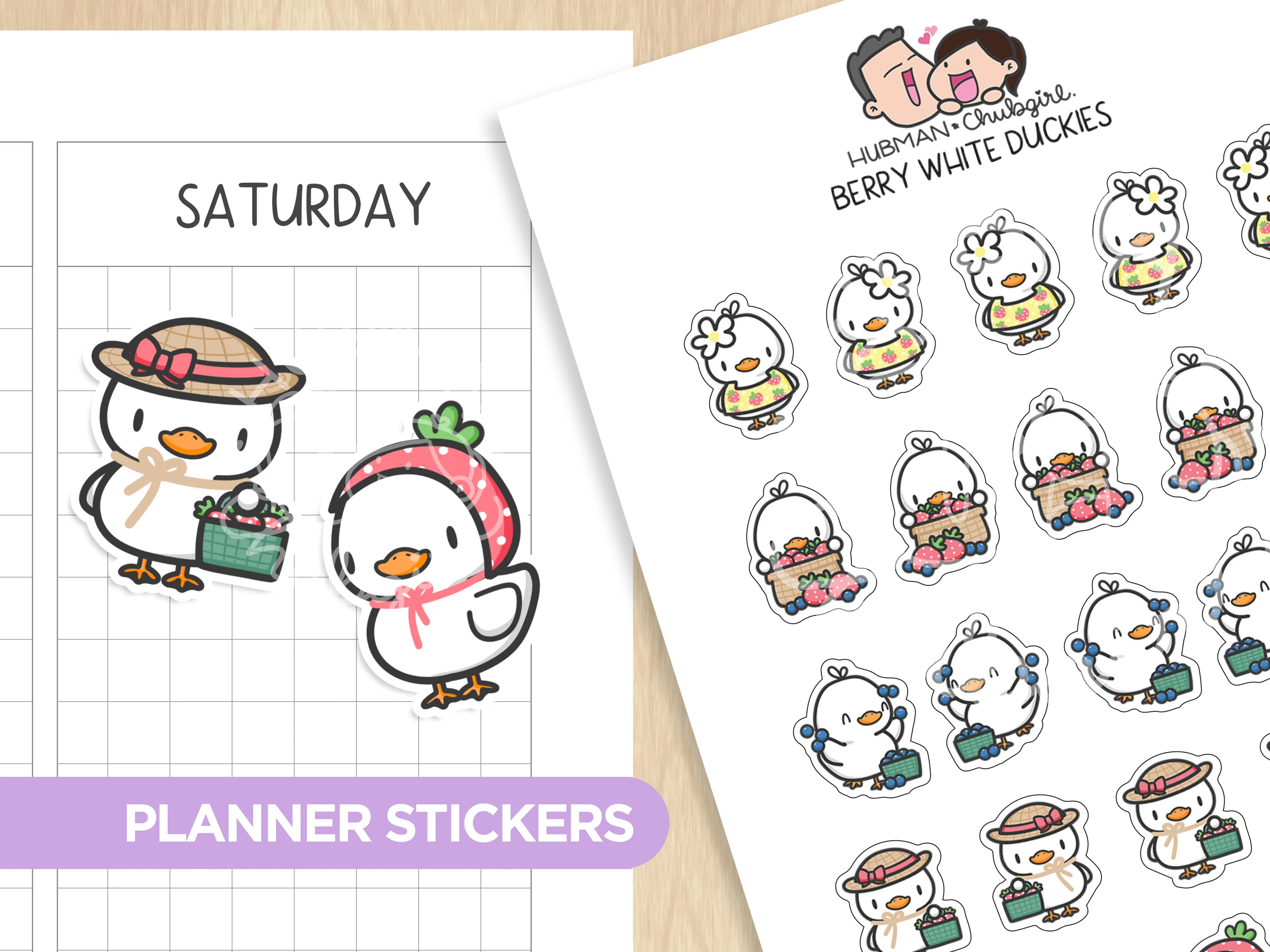 Lucky Duckies Sticker Set - Image 7