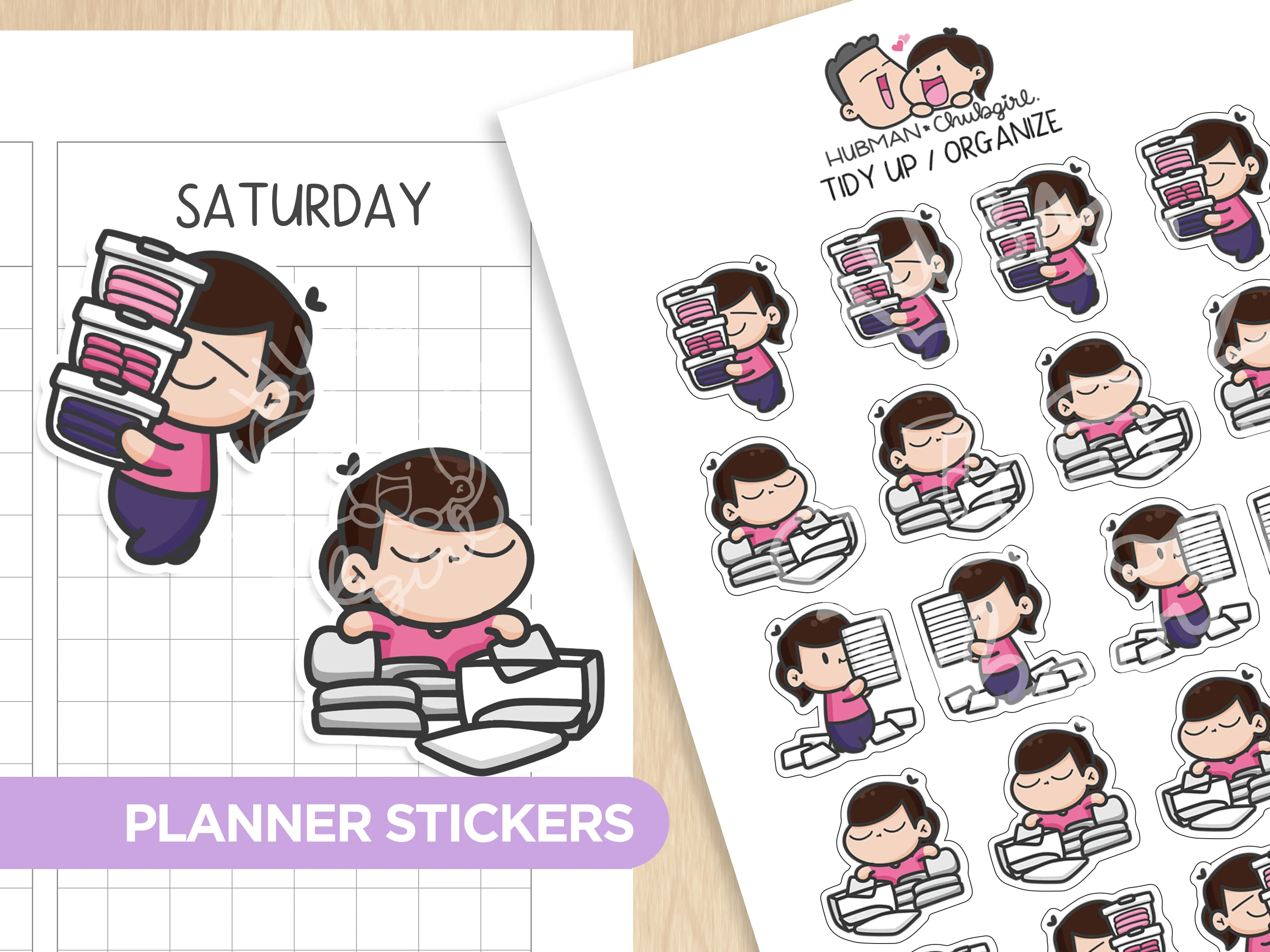 Chores Planner Sticker Set - Image 10