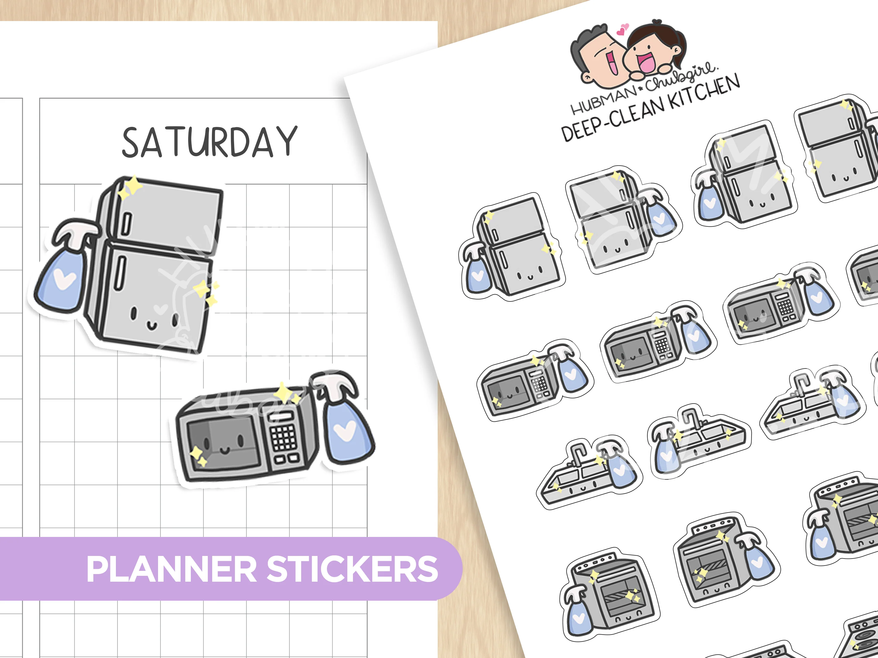 Chores Planner Sticker Set - Image 7