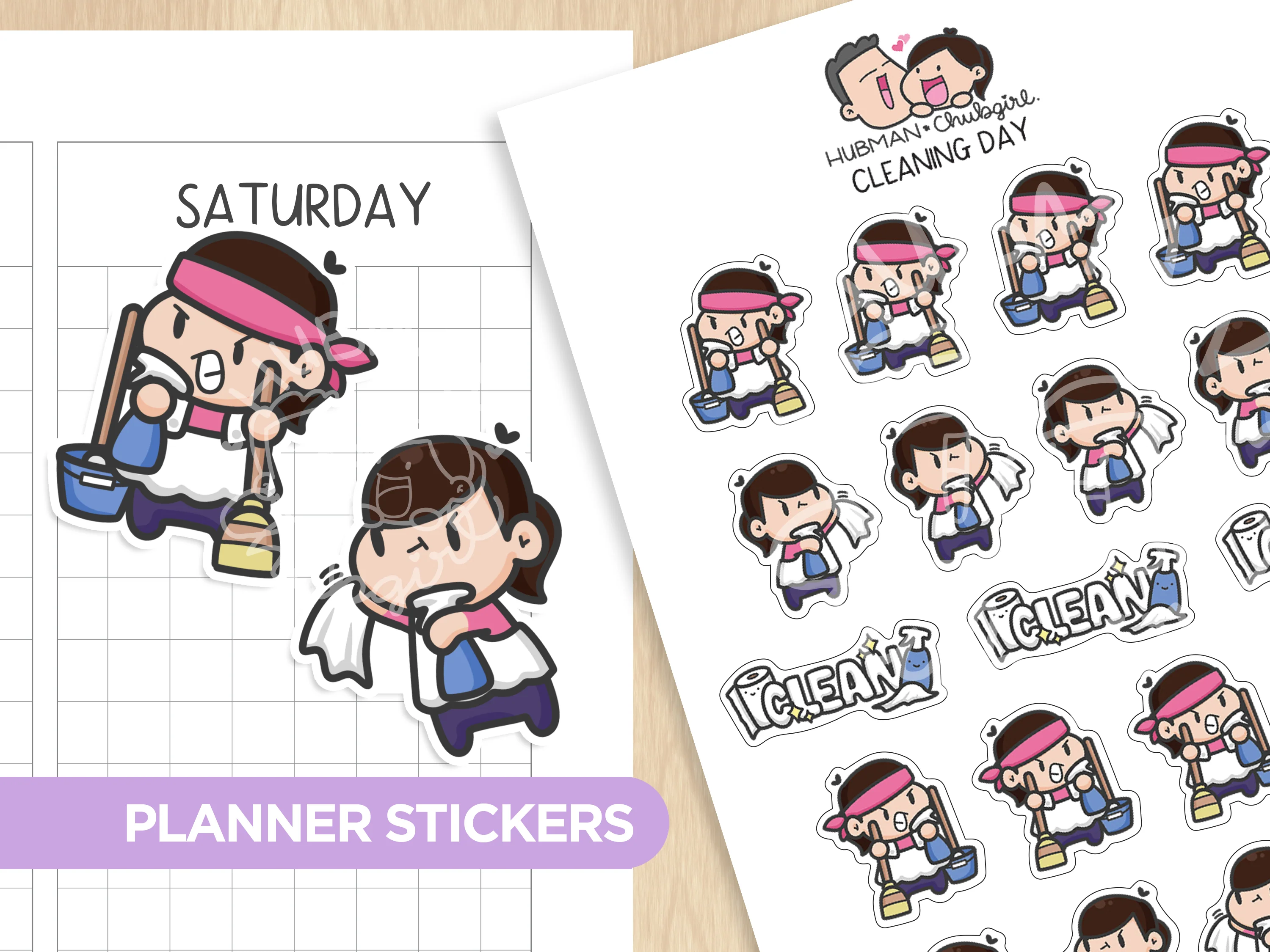 Chores Planner Sticker Set - Image 8