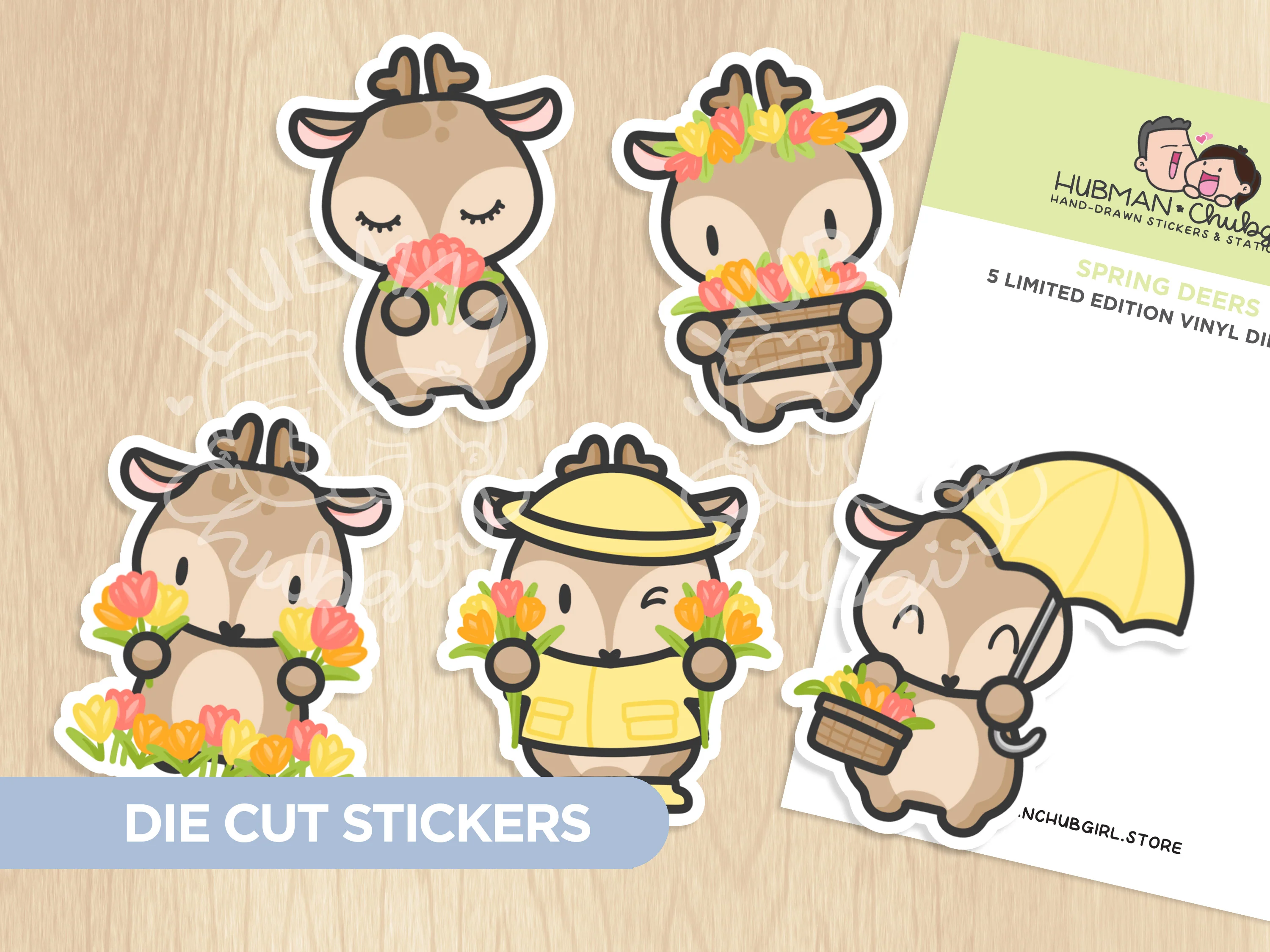 Oh Deer, Spring is Here Sticker Set - Image 4