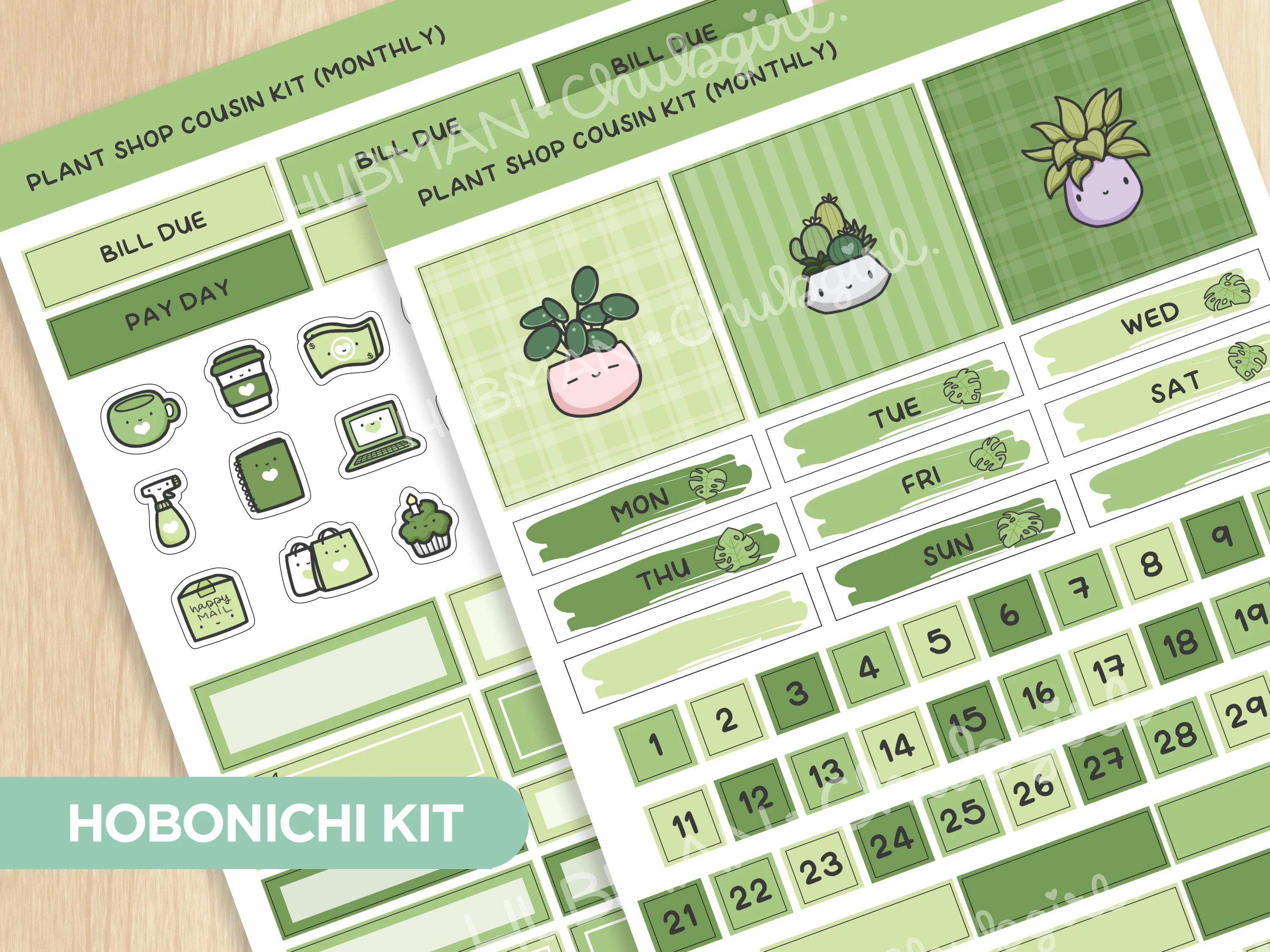 Plant Shop Add-On Sticker Set - Image 4