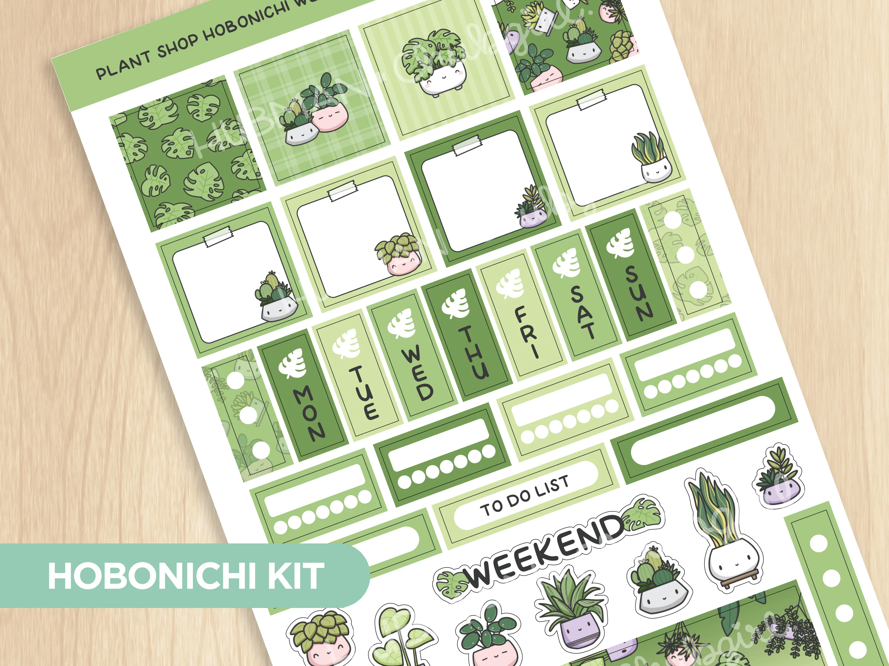 Plant Shop Add-On Sticker Set - Image 5
