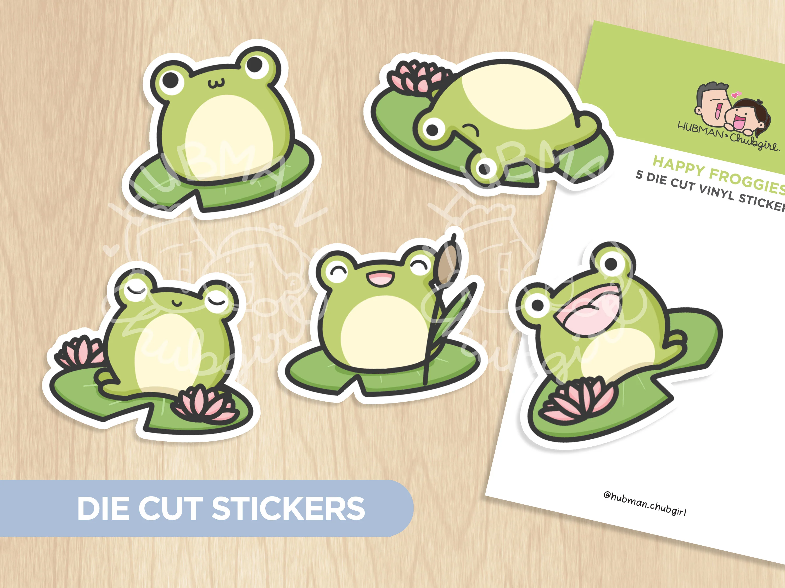 Ponds and Froggies Sticker Set - Image 4