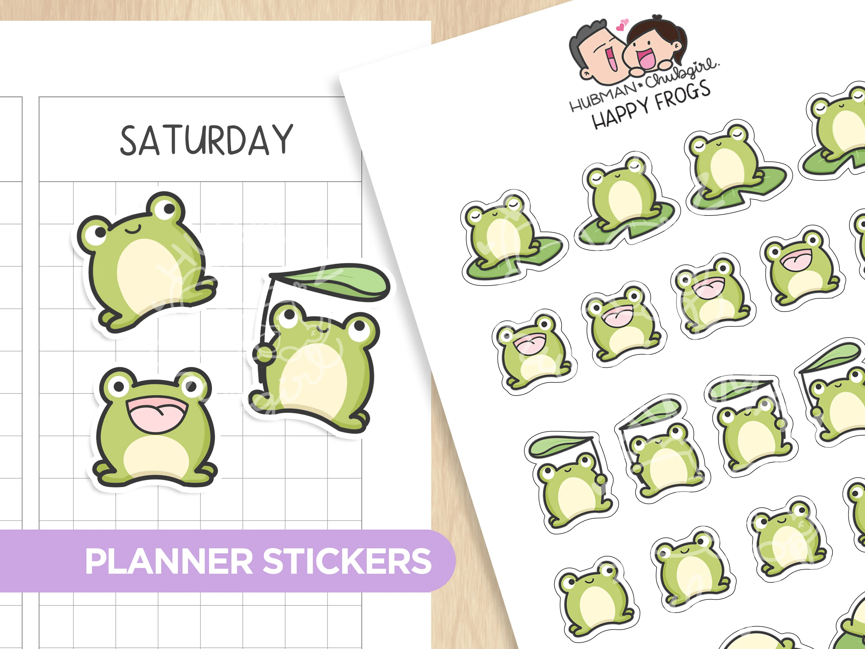 Ponds and Froggies Sticker Set - Image 5
