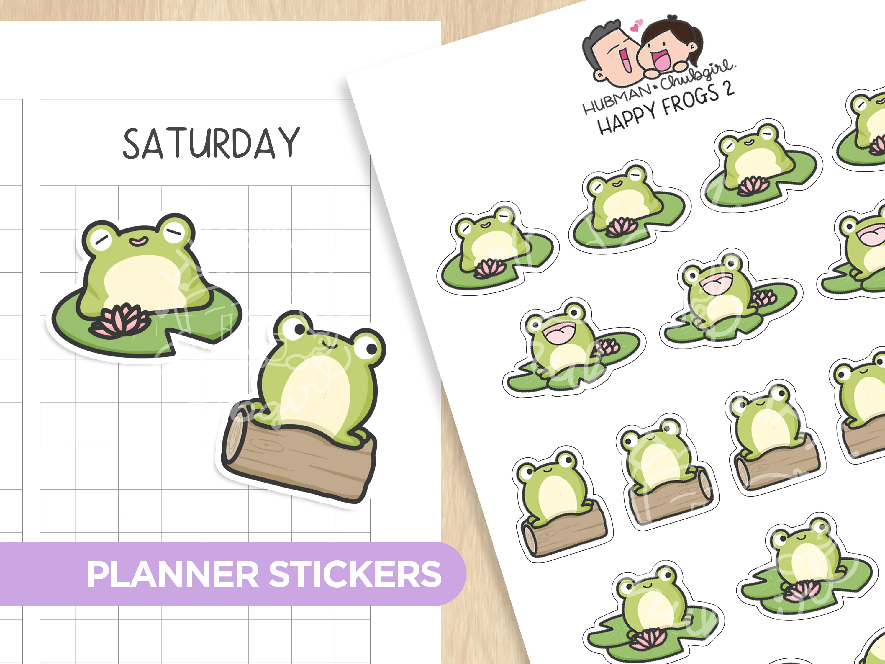 Ponds and Froggies Sticker Set - Image 6