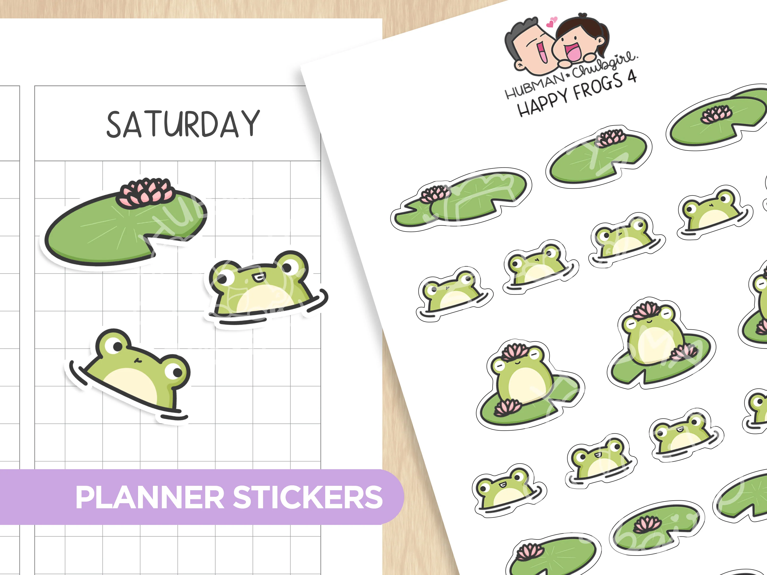 Ponds and Froggies Sticker Set - Image 8