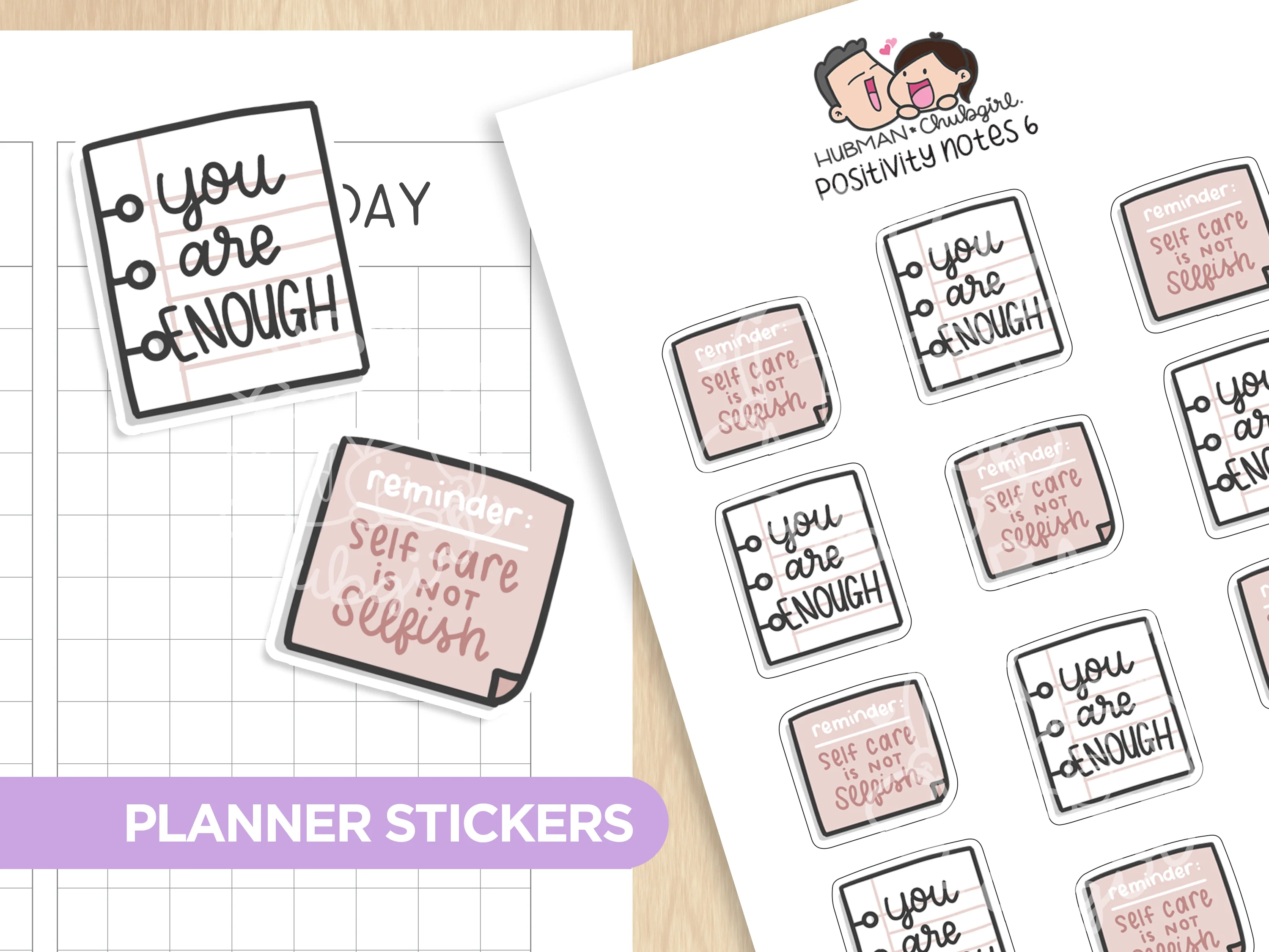 Positivity Notes Sticker Set - Image 6