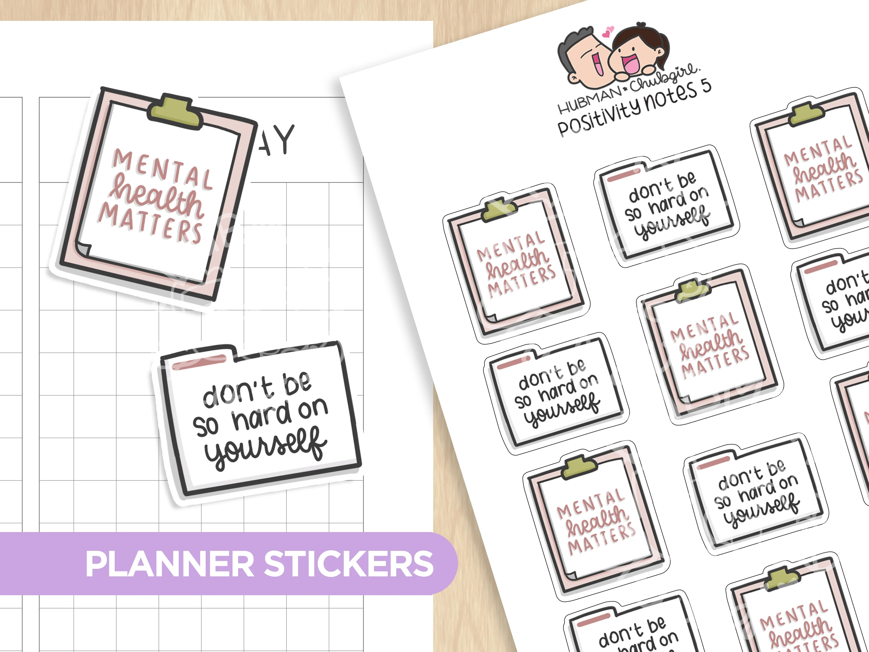 Positivity Notes Sticker Set - Image 7