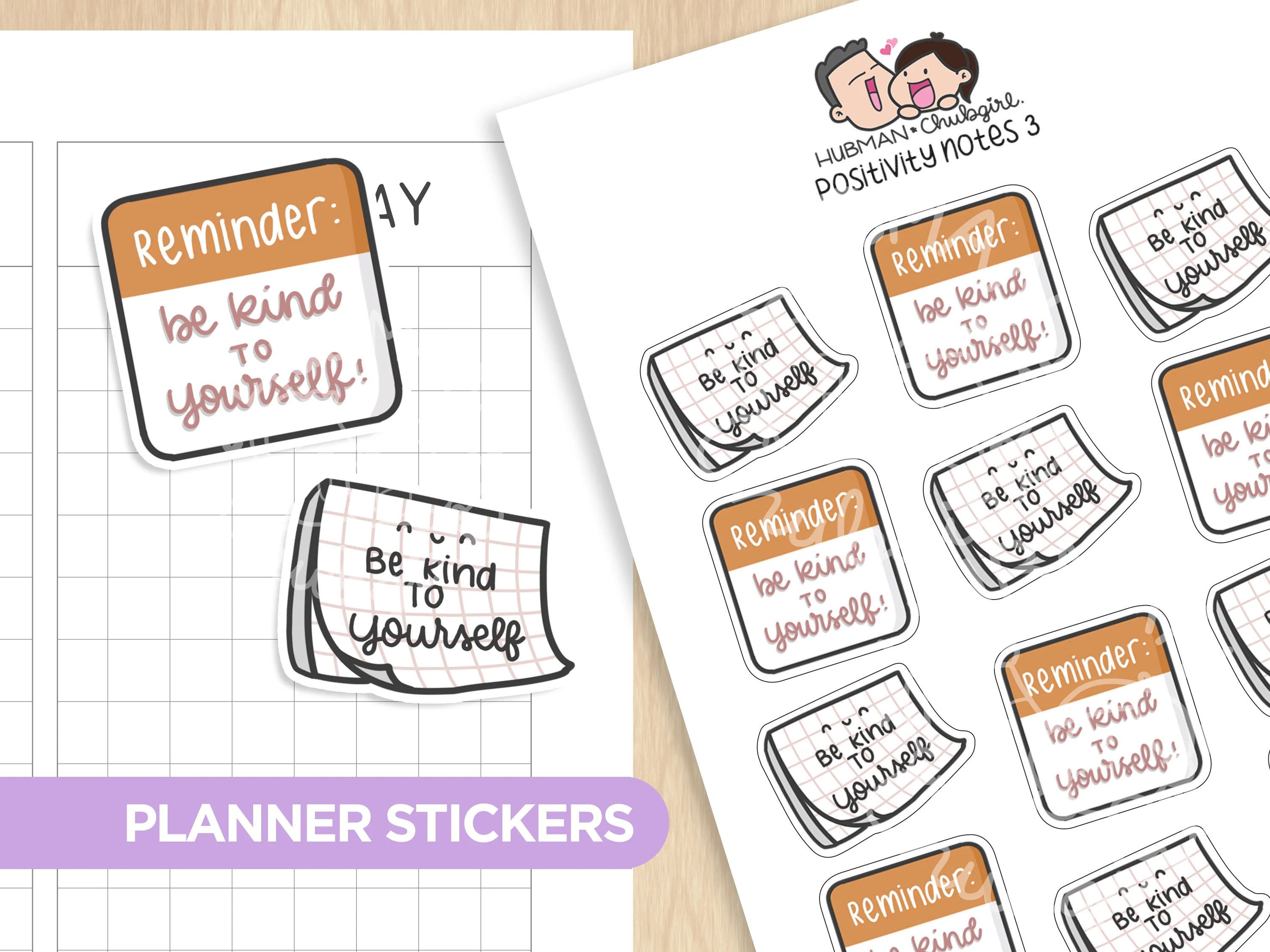 Positivity Notes Sticker Set - Image 9