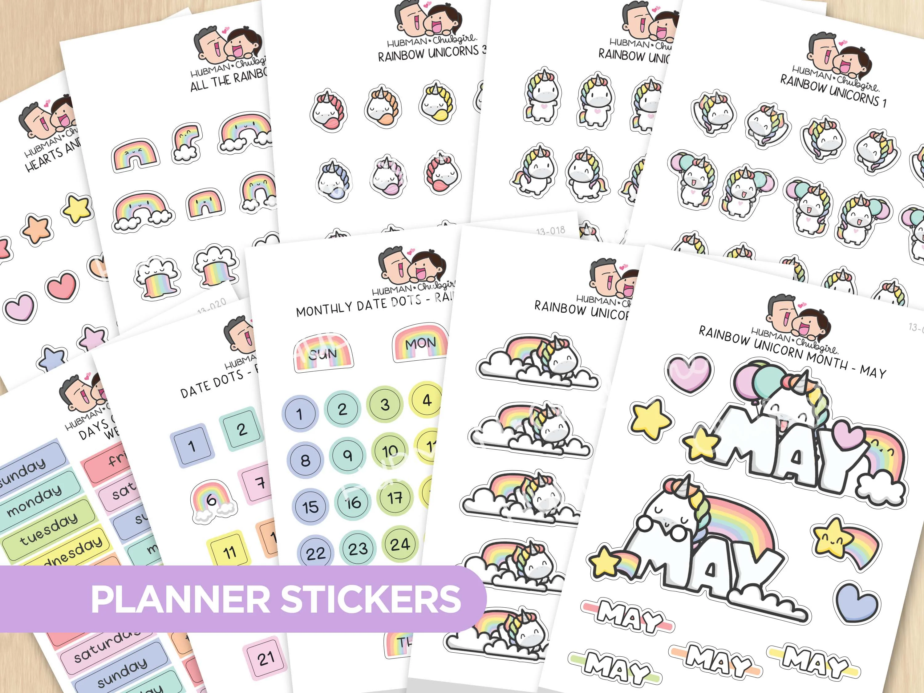 Rainbow Unicorns Journal Pack - Image 5