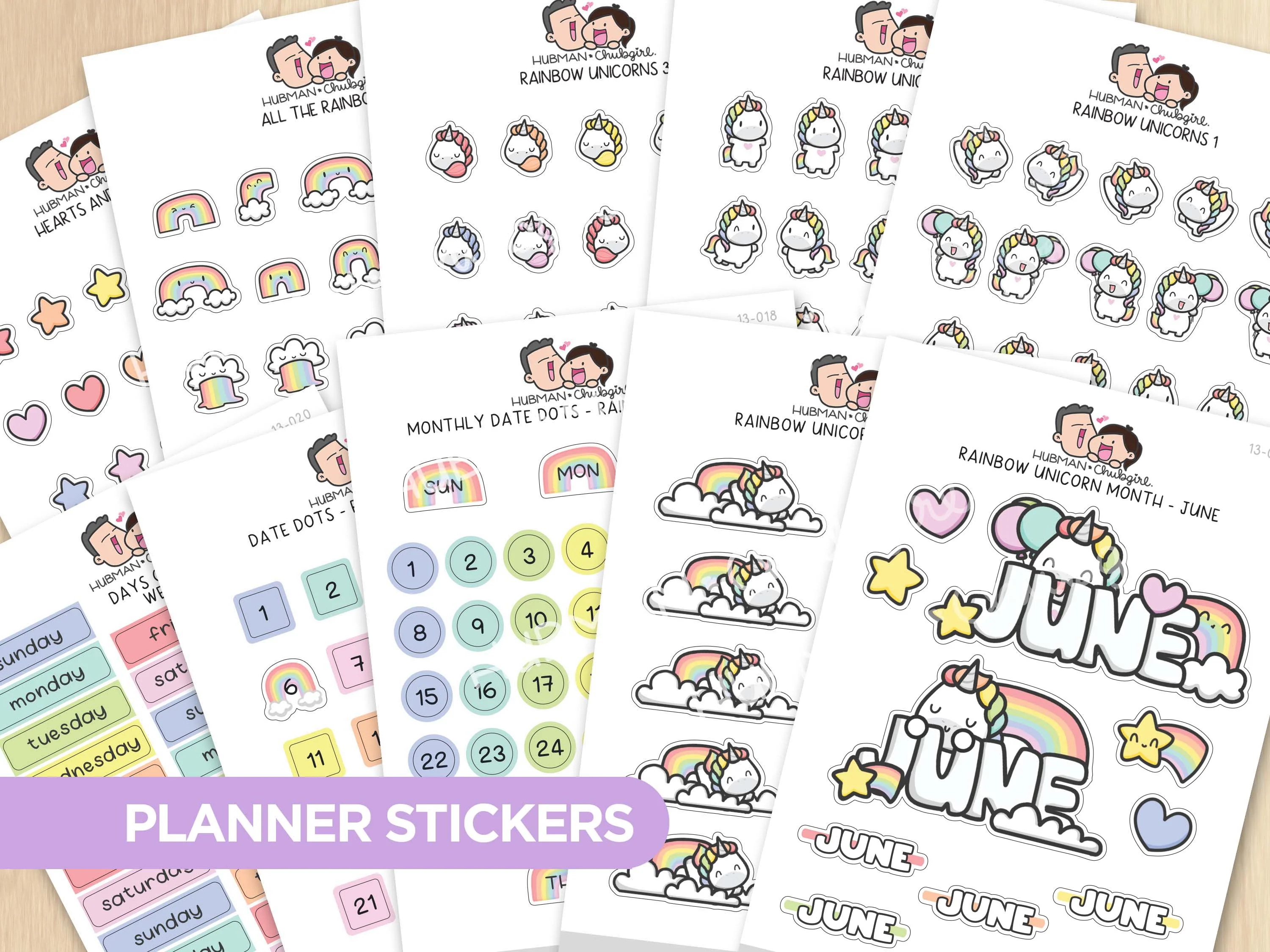 Rainbow Unicorns Journal Pack - Image 6