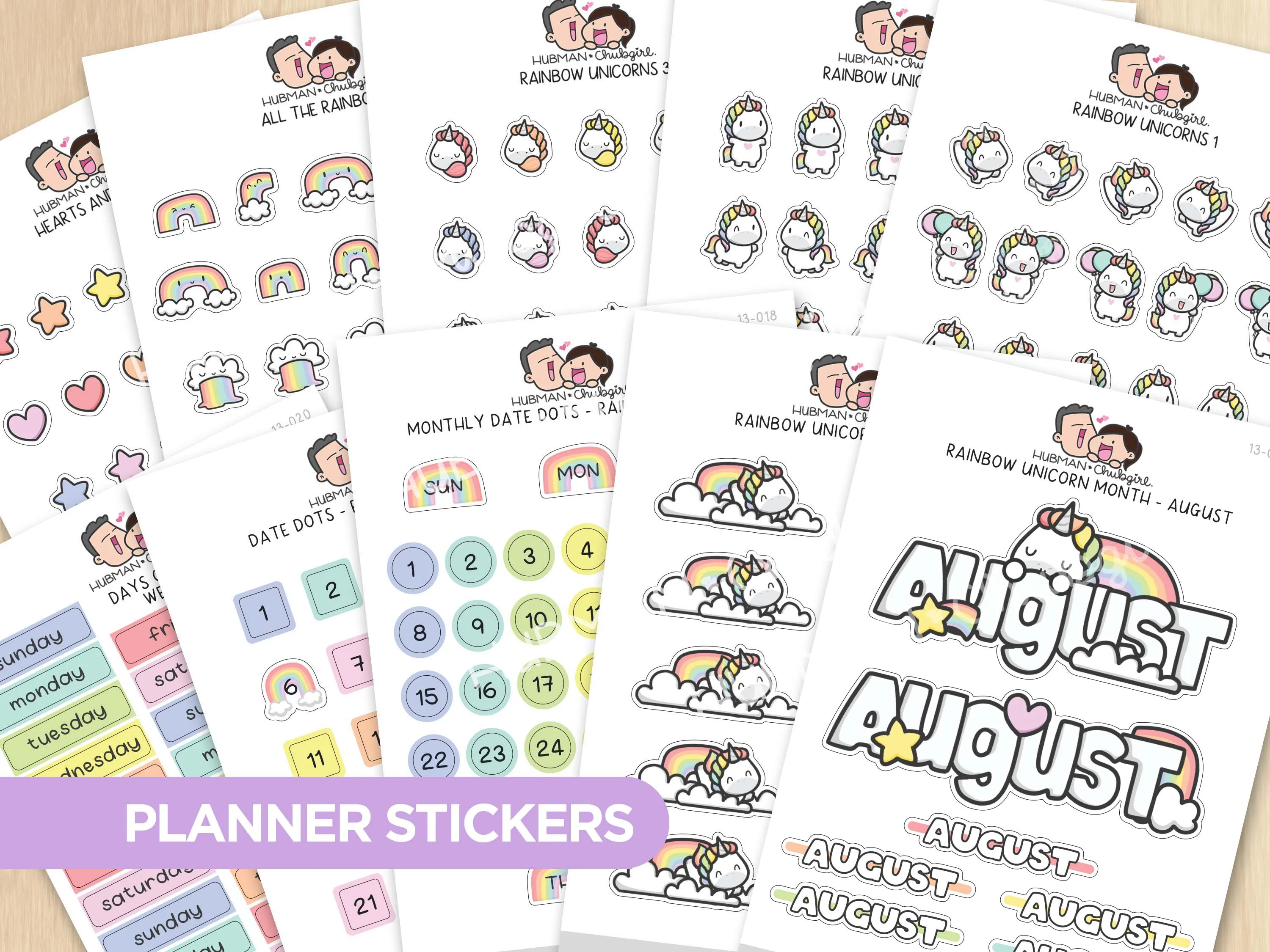 Rainbow Unicorns Journal Pack - Image 8