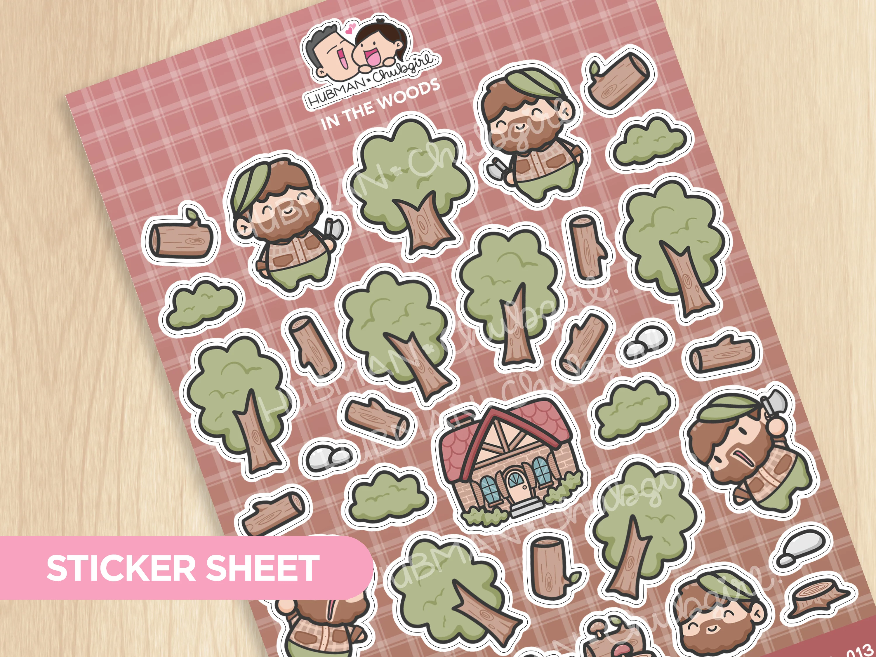 Red Riding Hood Sticker Set - Image 4