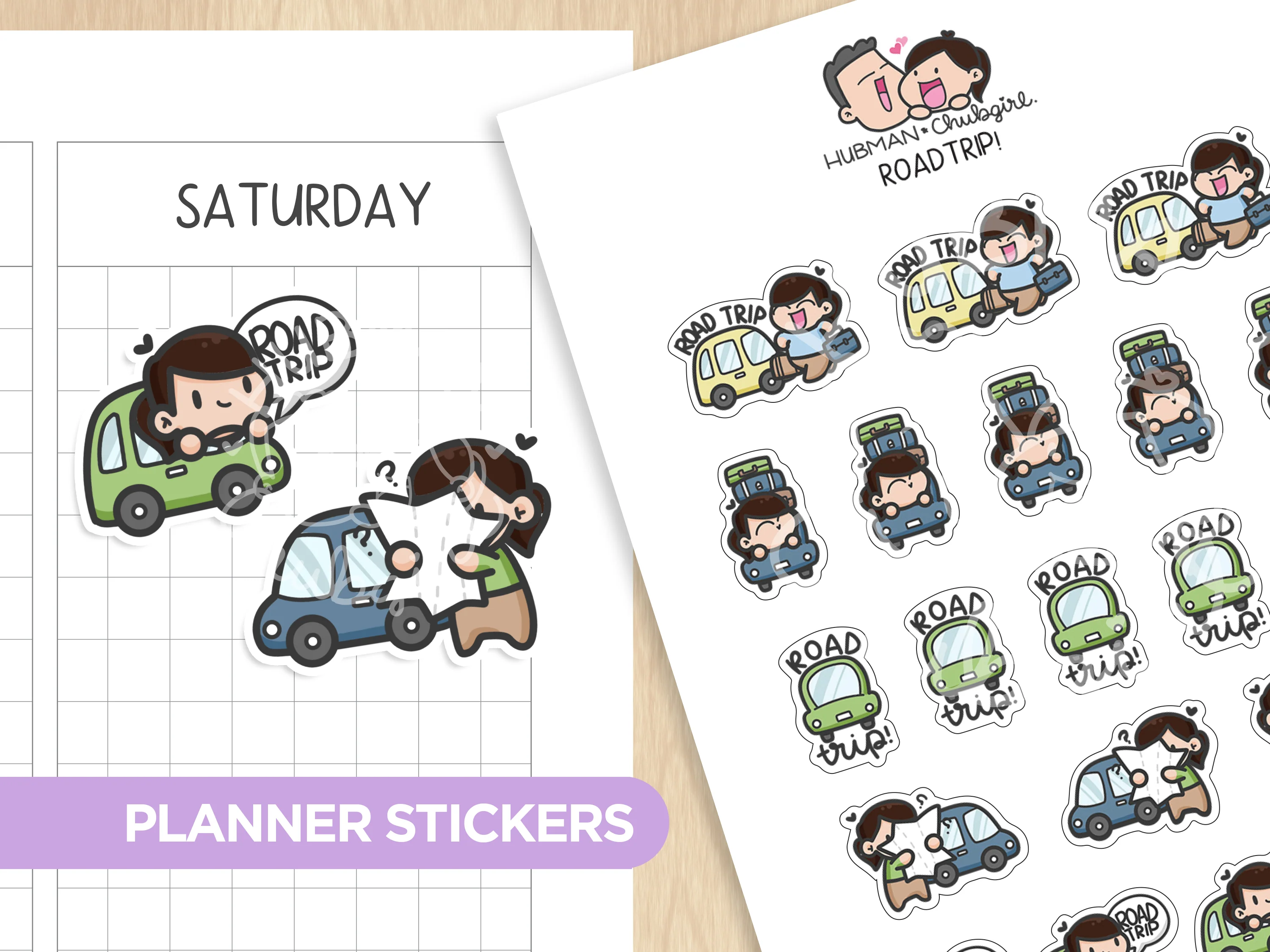 Roadtrip Sticker Set - Image 3
