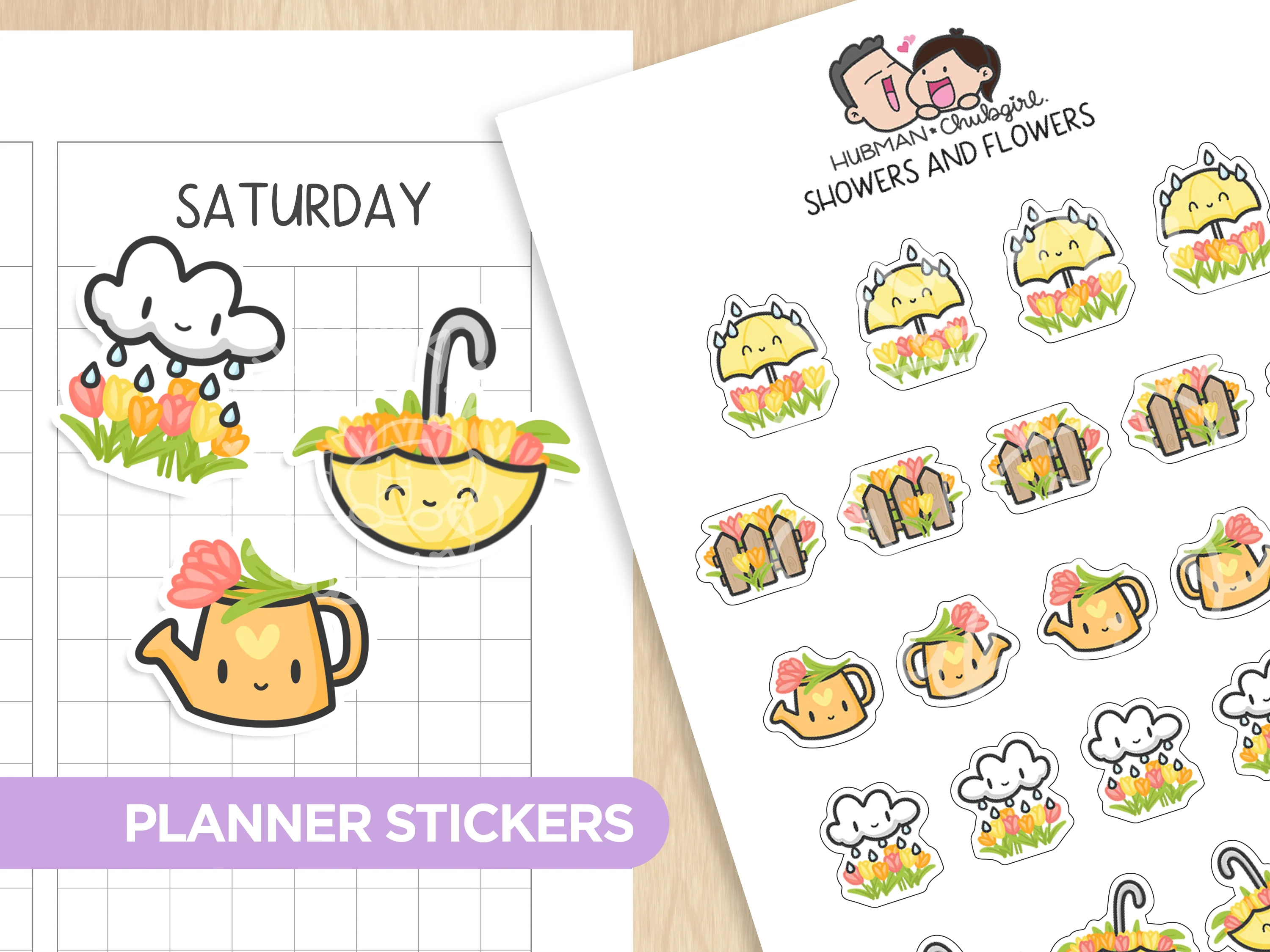 Oh Deer, Spring is Here Sticker Set - Image 7