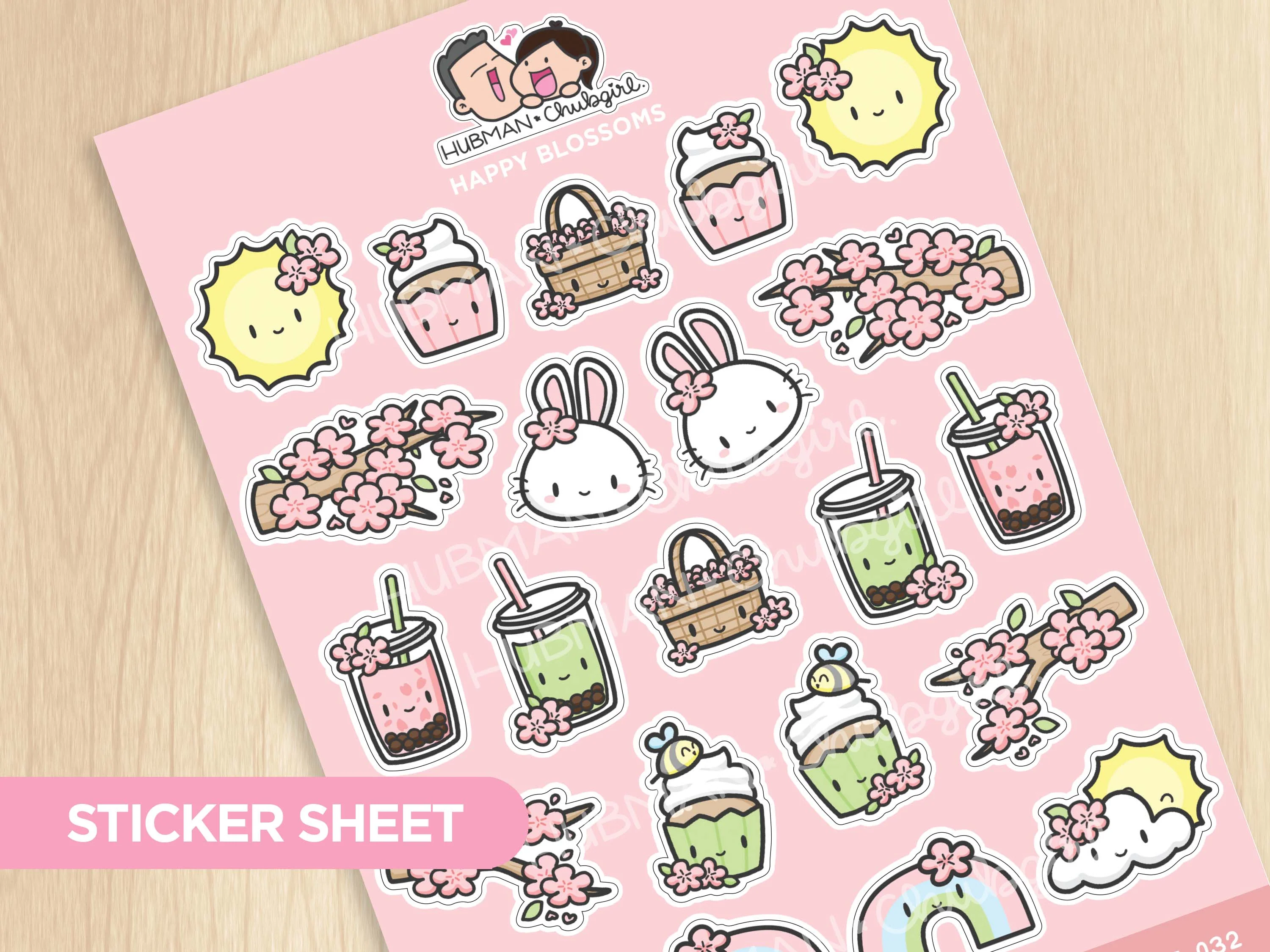 Spring Blossoms Sticker Set - Image 4