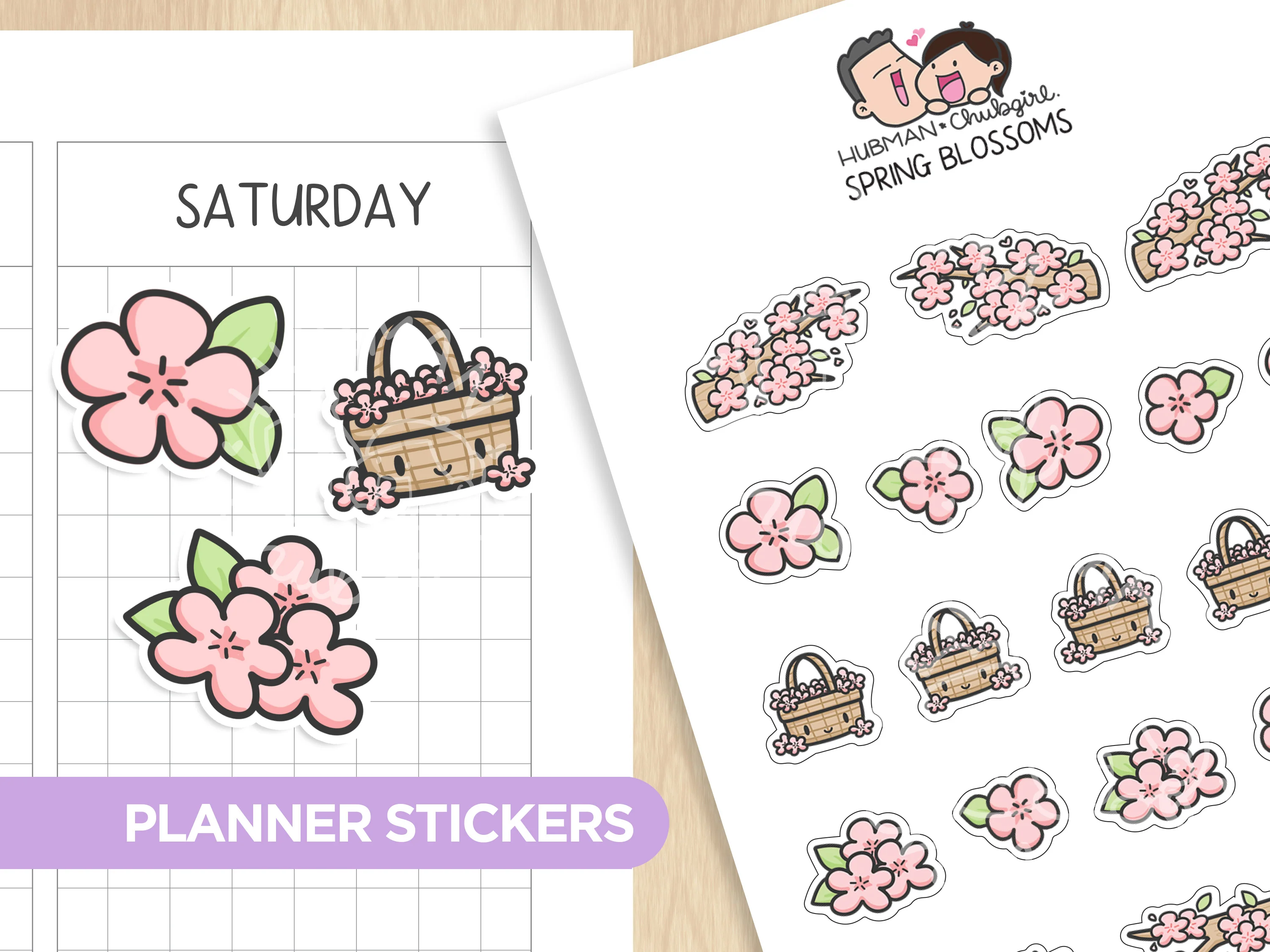 Spring Blossoms Sticker Set - Image 8