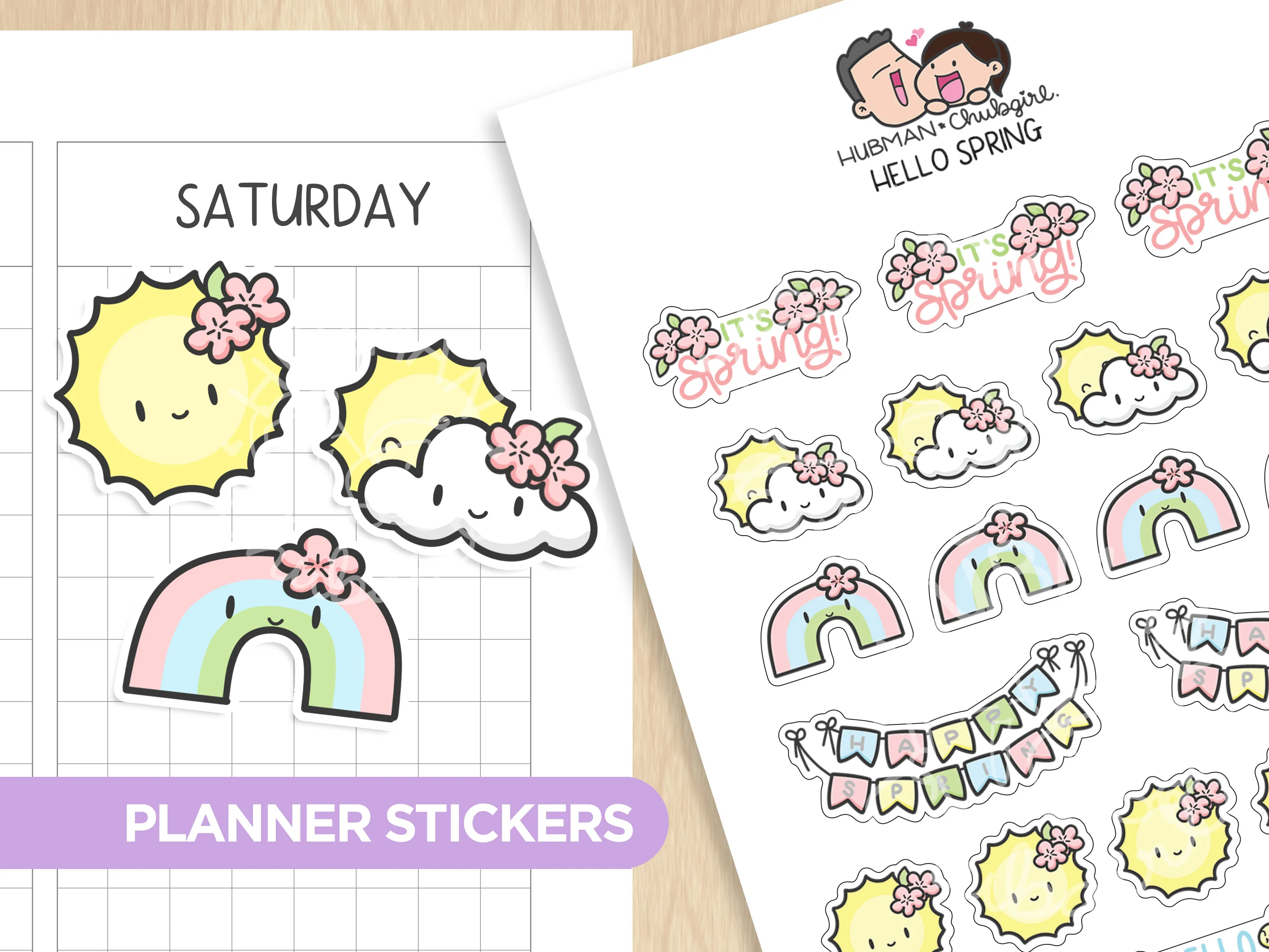 Spring Blossoms Sticker Set - Image 9