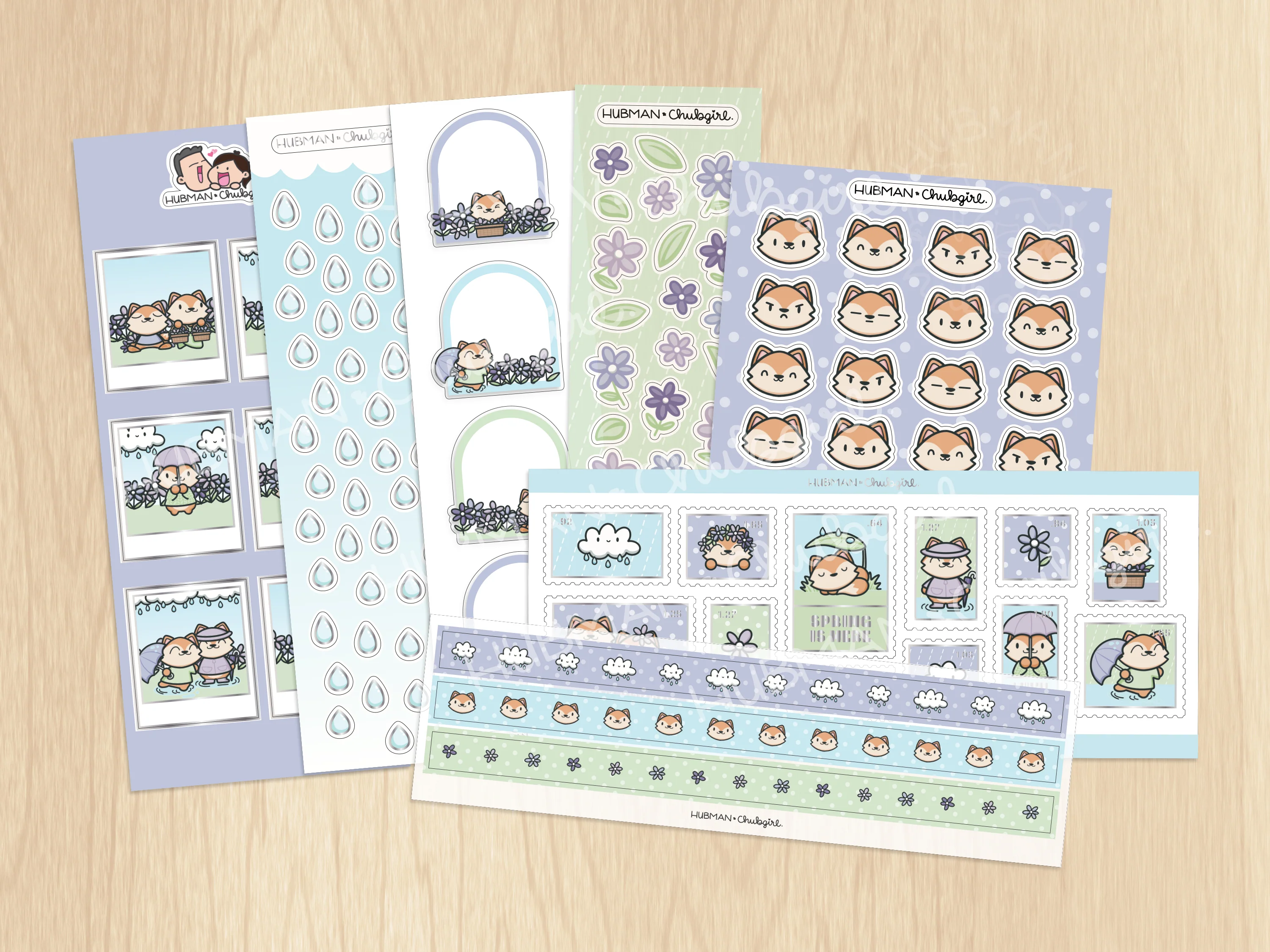 Spring Foxes Bundle - Image 4