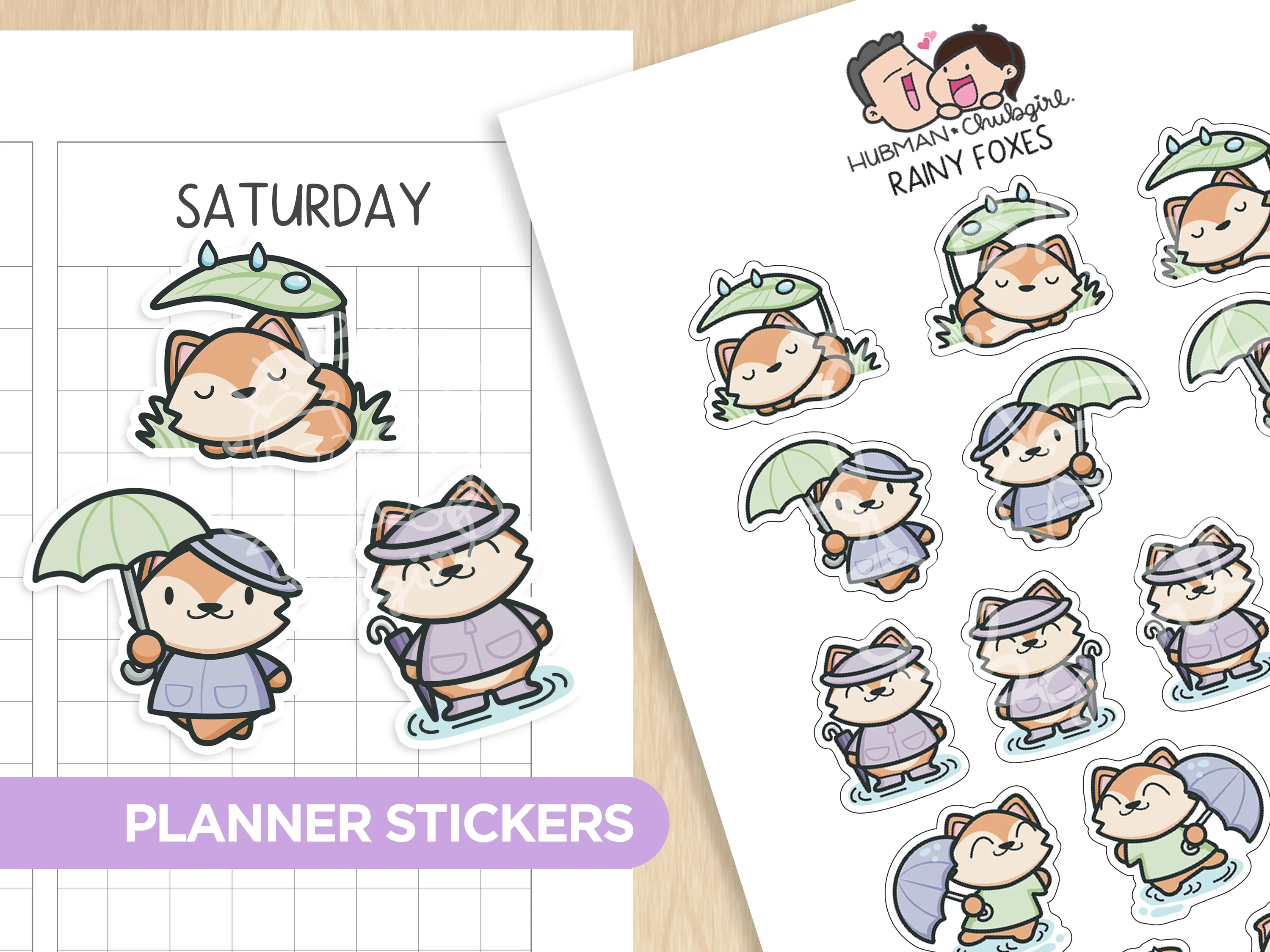 Spring Foxes Bundle - Image 8