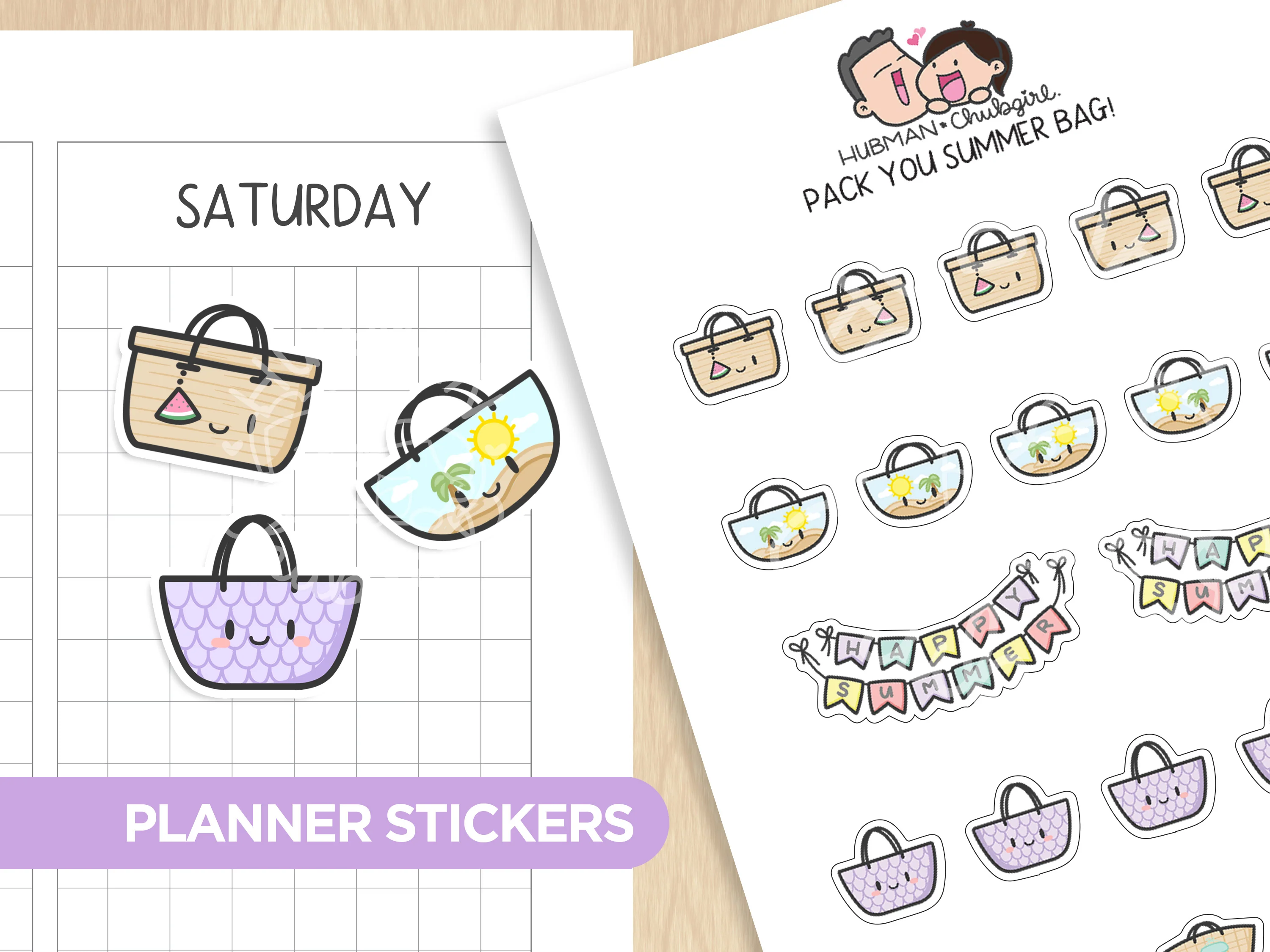 Summer Mermaids Sticker Set - Image 6