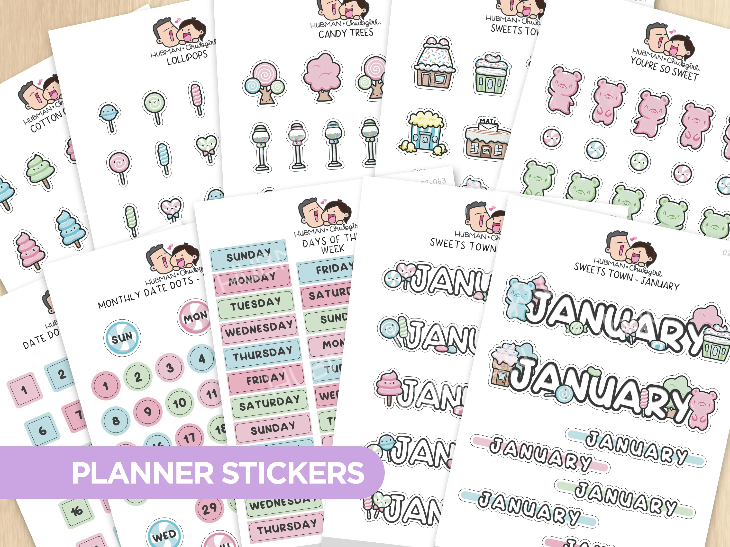 Sweets Town Journal Pack - Image 2