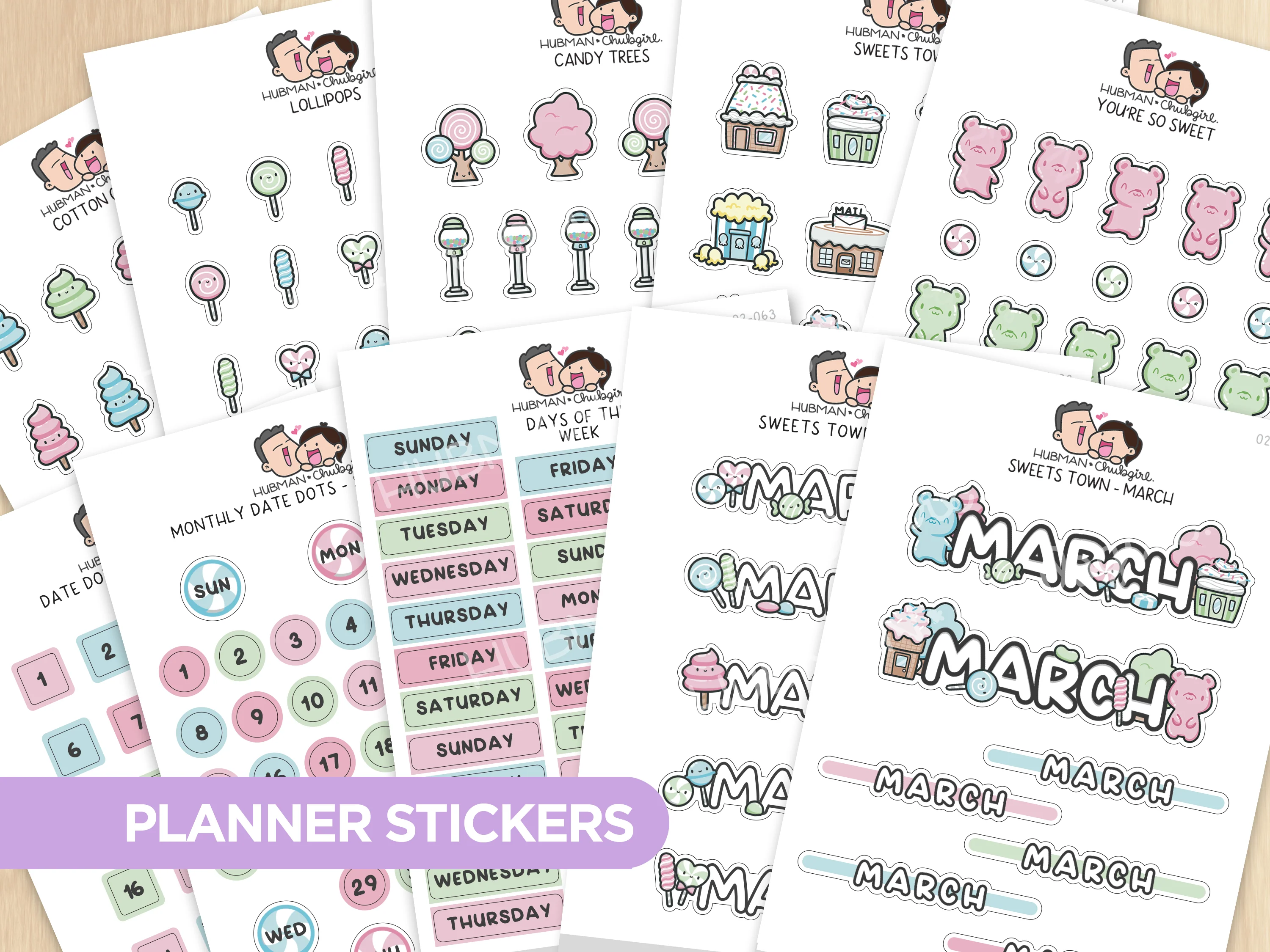 Sweets Town Journal Pack - Image 3