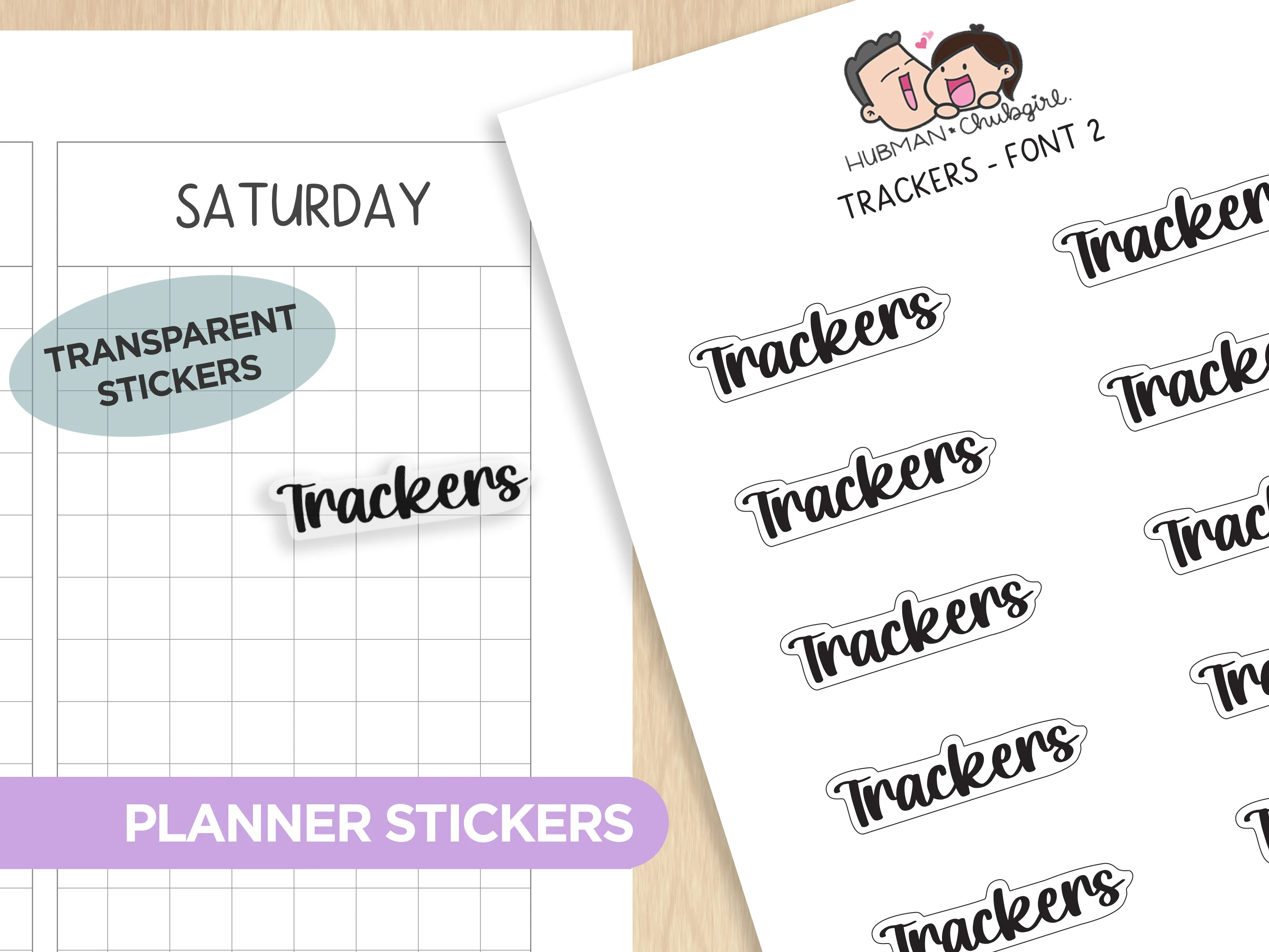 Text Planner Stickers Set (Font 2) - Image 8