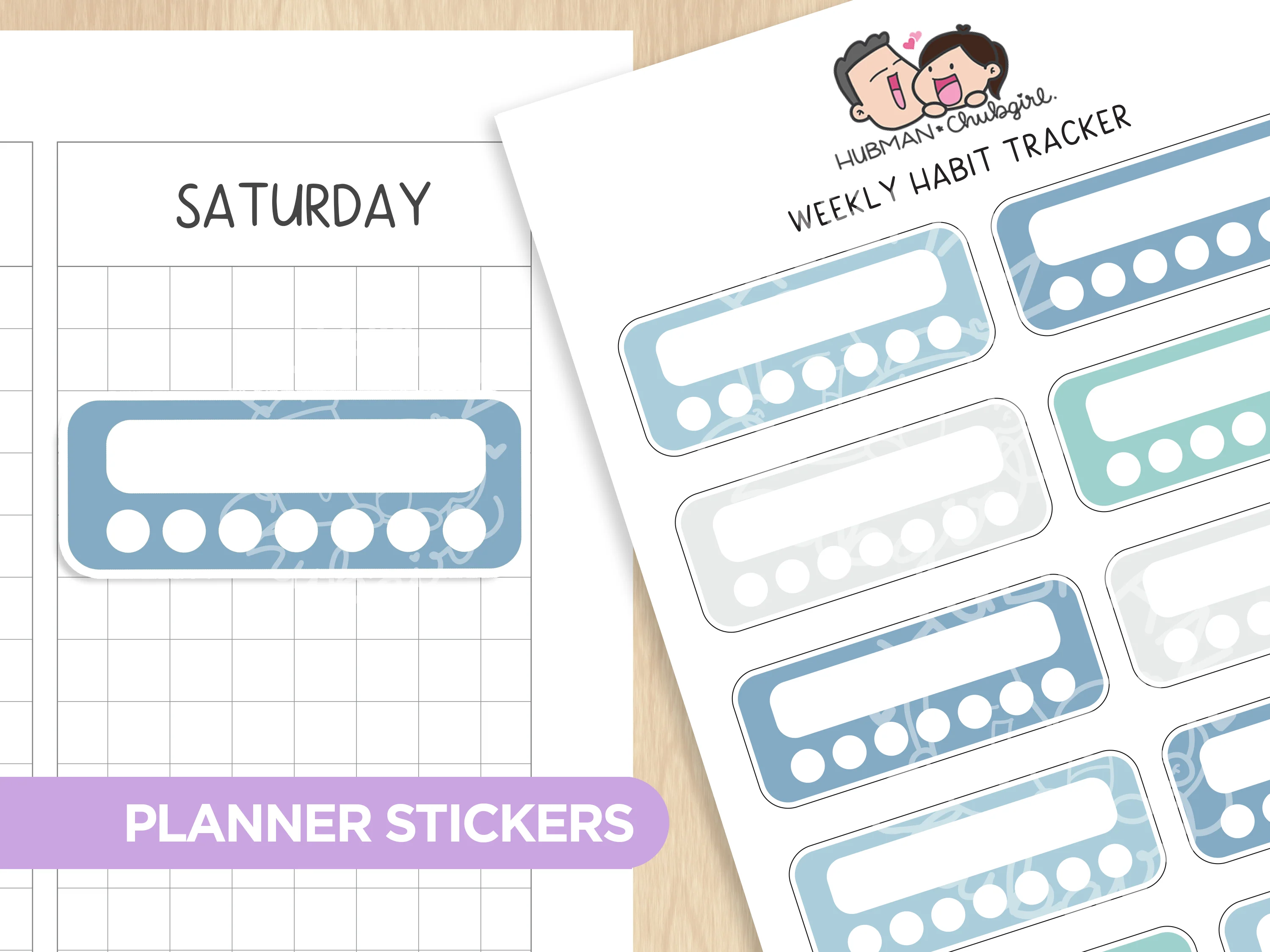 Party Penguins Journaling Extras Sticker Set - Image 5