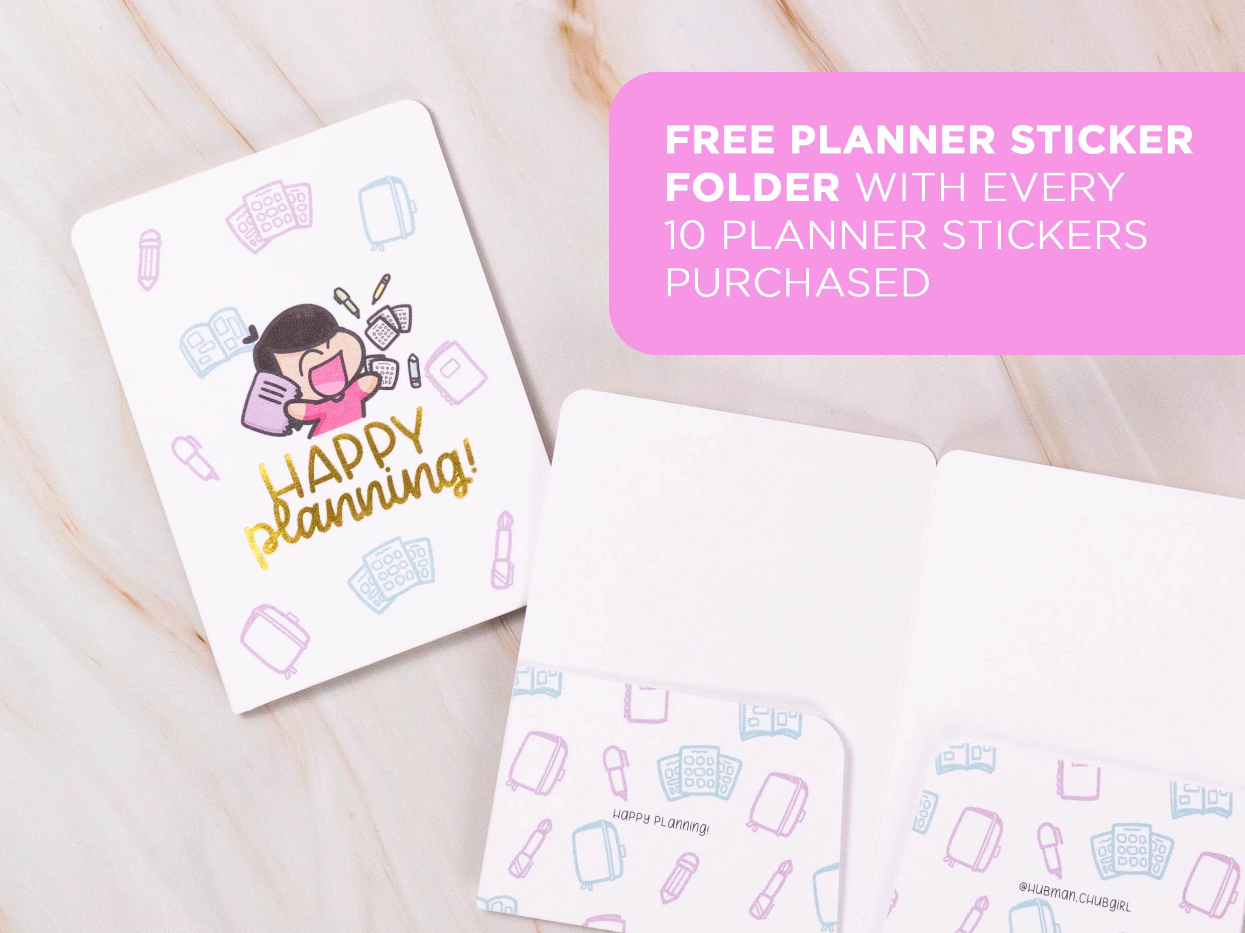 White Wine Please Planner Stickers - Image 2